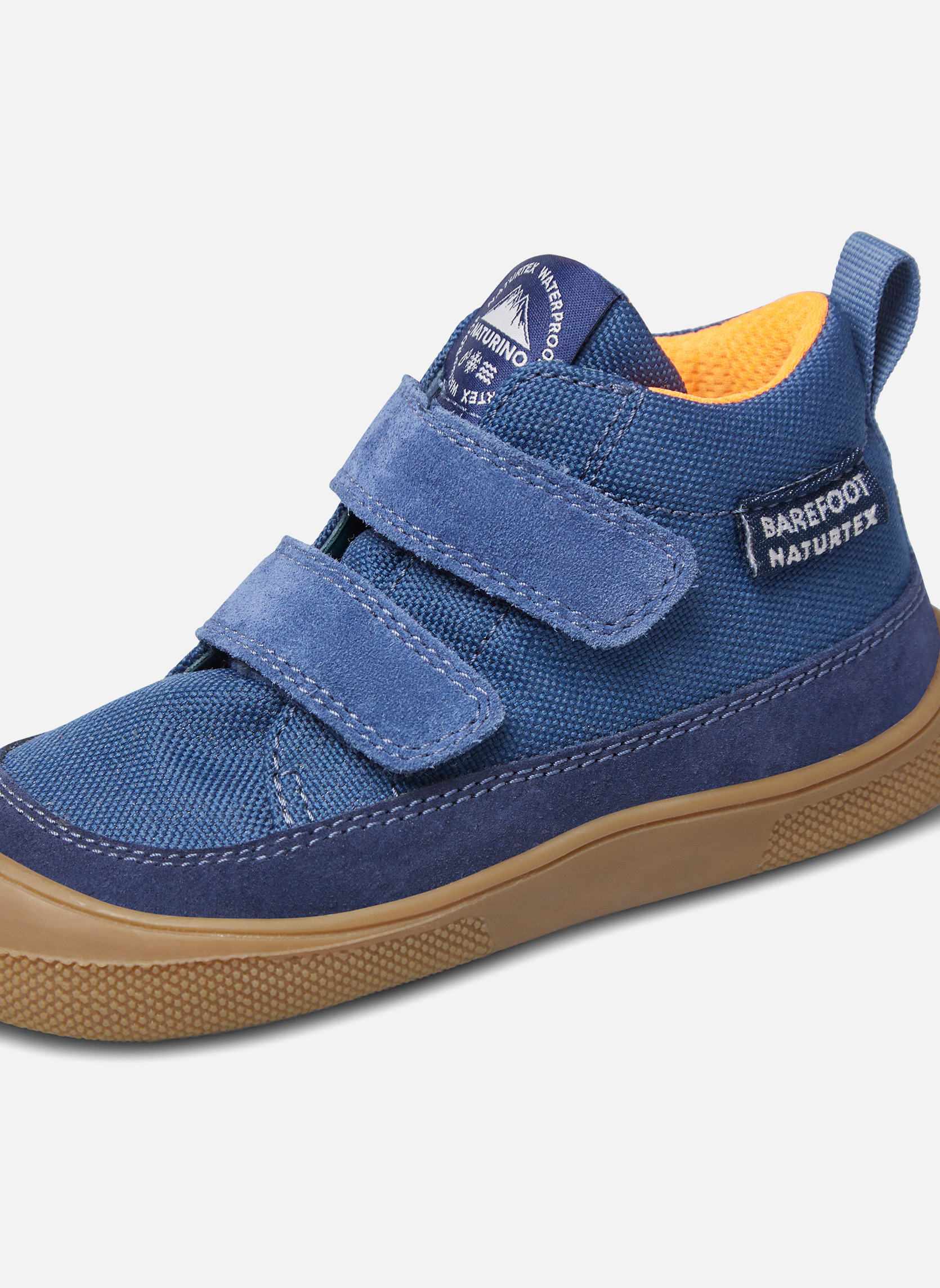 Baskets basses Sneakers BAREFOOT NUPTY 2 WP. Rose- garçon bleu Naturino Baskets basses Sneakers BAREFOOT NUPTY 2 WP. Rose- garçon bleu Bleu foncé