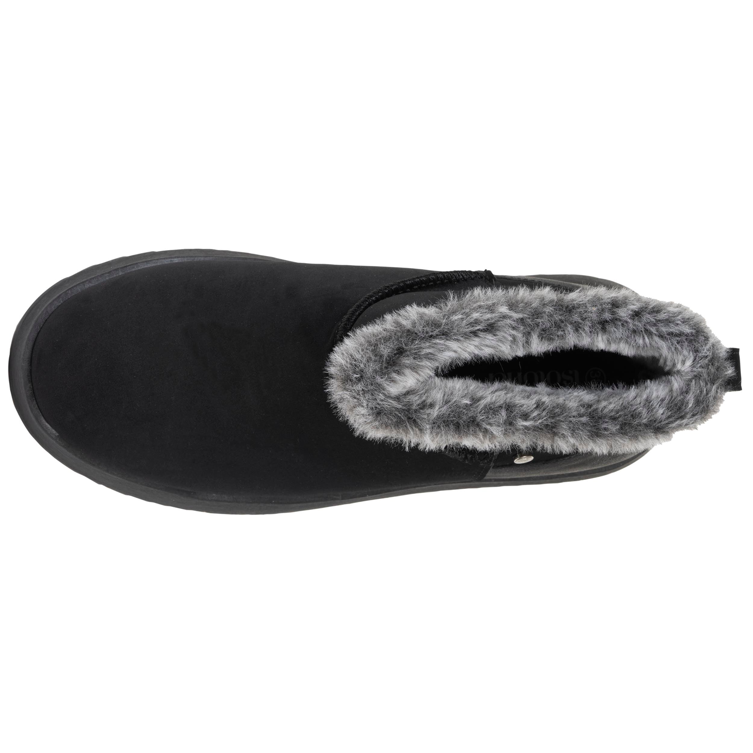 Bottines basses Bottines basses Femme imitation fourrure Noir femme noir Isotoner Bottines basses Bottines basses Femme imitation fourrure Noir femme noir Noir verni