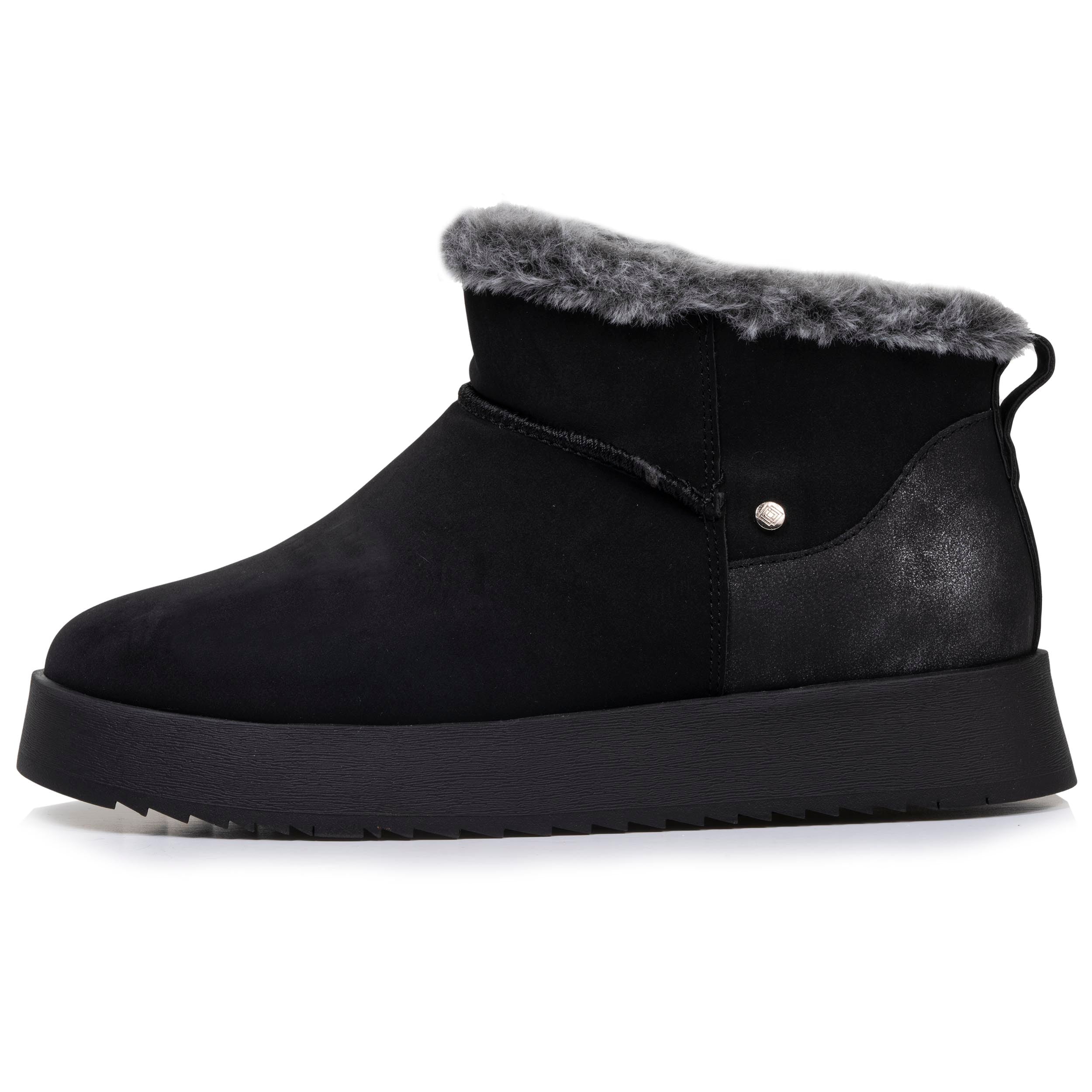 Bottines basses Bottines basses Femme imitation fourrure Noir femme noir Isotoner Bottines basses Bottines basses Femme imitation fourrure Noir femme noir Noir verni