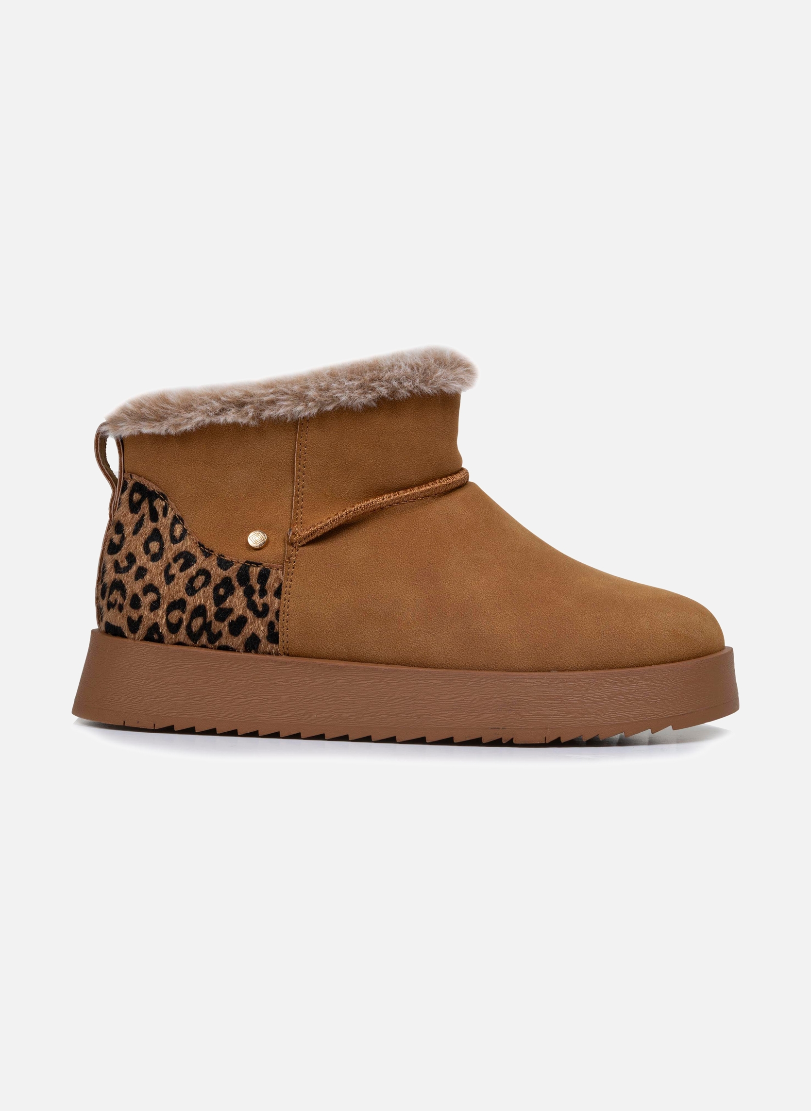 Bottines Isotoner EveryWear Femme Camel 36 - Enfiler Ergonomique