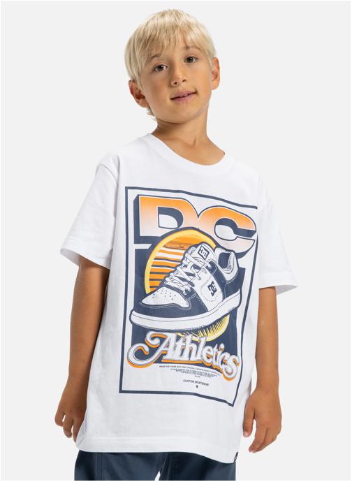 DC Shoes Tee-shirts Manteca Tribute garçon blanc