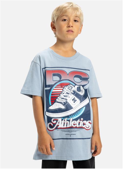 DC Shoes Tee-shirts Manteca Tribute garçon bleu