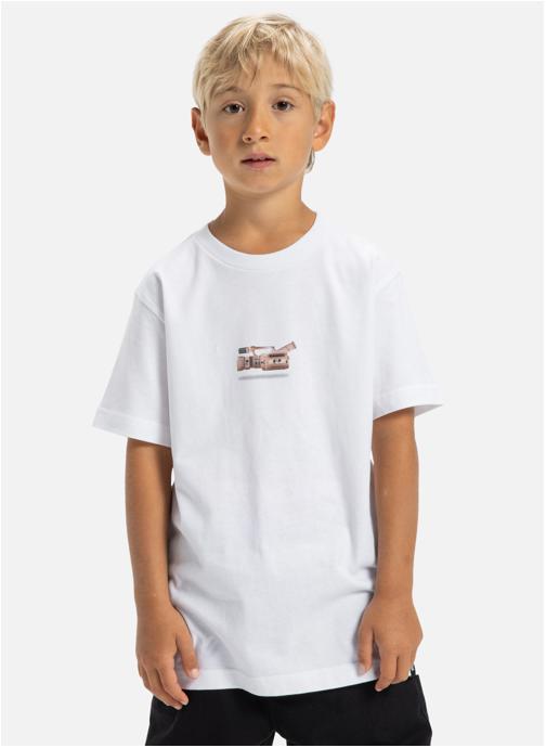 DC Shoes Tee-shirts DC Handy Cam garçon blanc