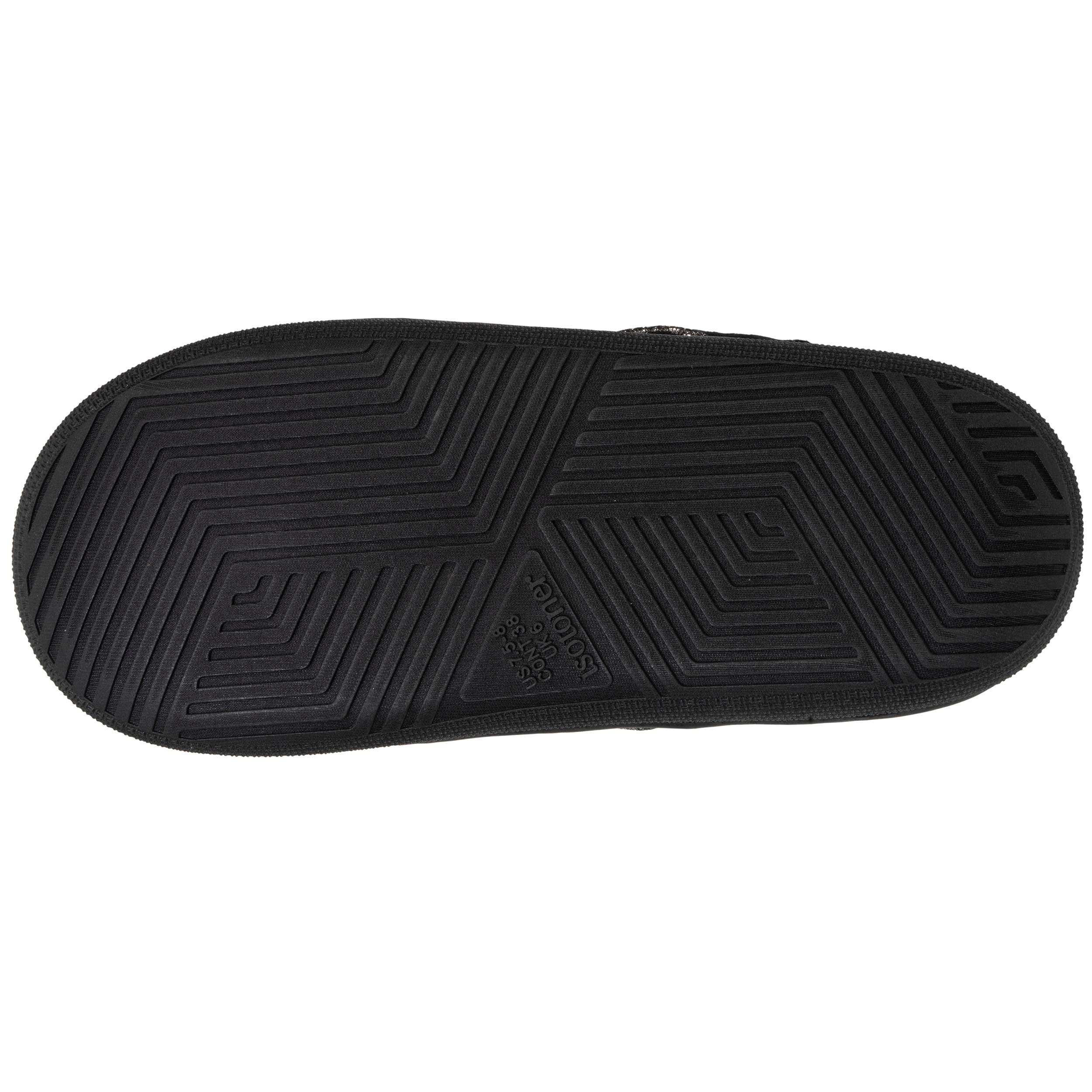 Chaussons Chaussons mules Femme BLOUP Gris femme noir Isotoner Chaussons Chaussons mules Femme BLOUP Gris femme noir Noir verni