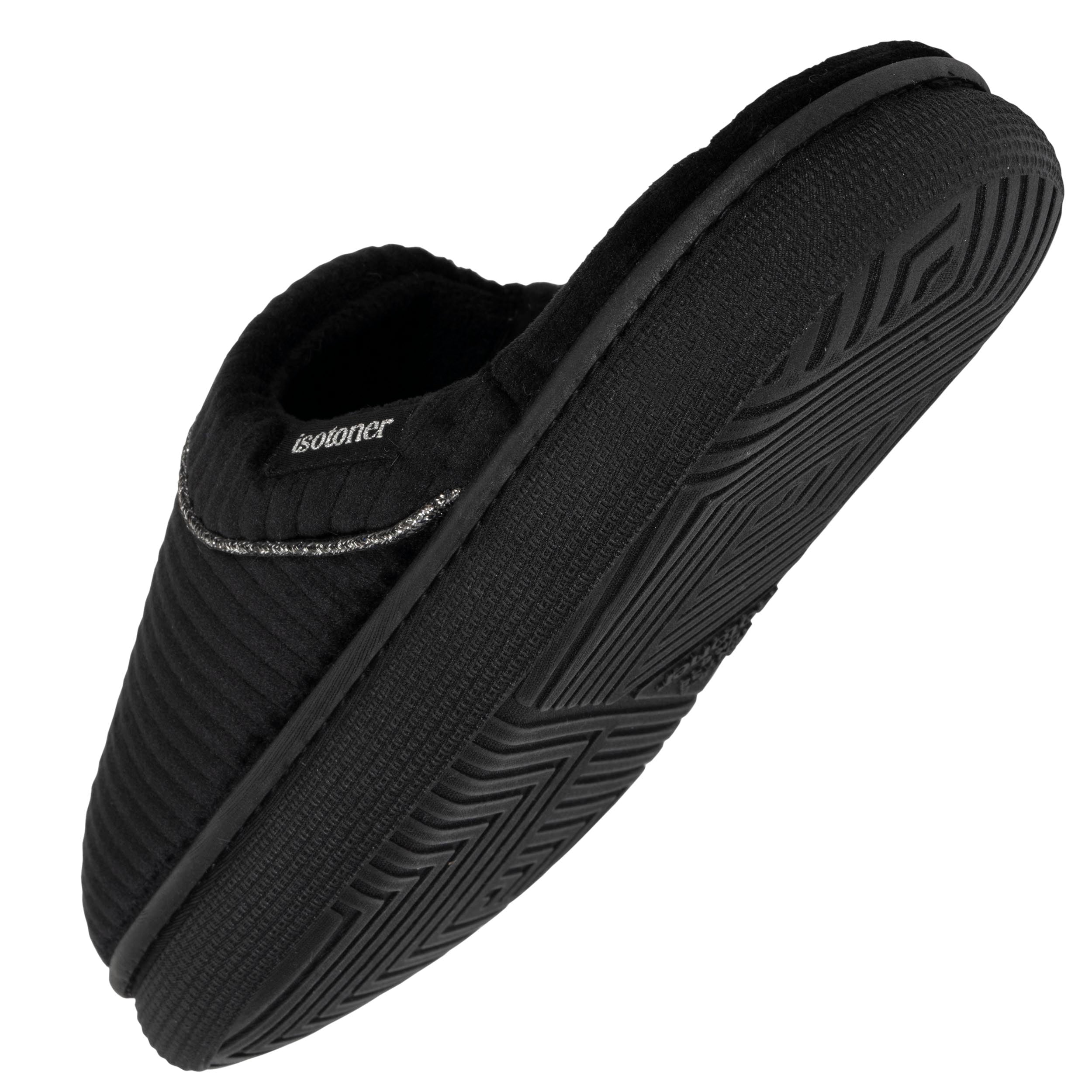 Chaussons Chaussons mules Femme BLOUP Gris femme noir Isotoner Chaussons Chaussons mules Femme BLOUP Gris femme noir Noir verni