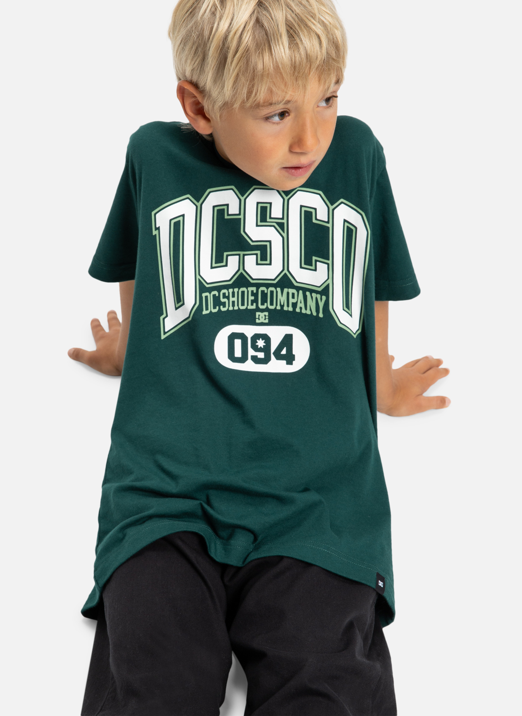Tee-shirts Elective garçon vert DC Shoes Tee-shirts Elective garçon vert Vert