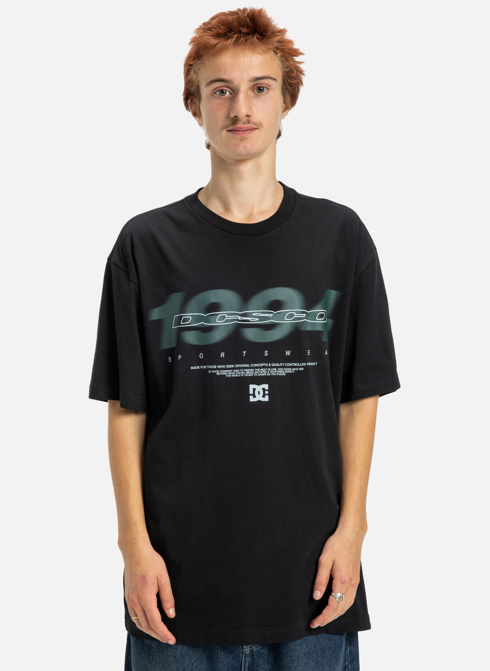 Tee-shirts T-shirt à manches courtes BLURRY YEARS. homme noir DC Shoes Tee-shirts T-shirt à manches courtes BLURRY YEARS. homme noir Noir