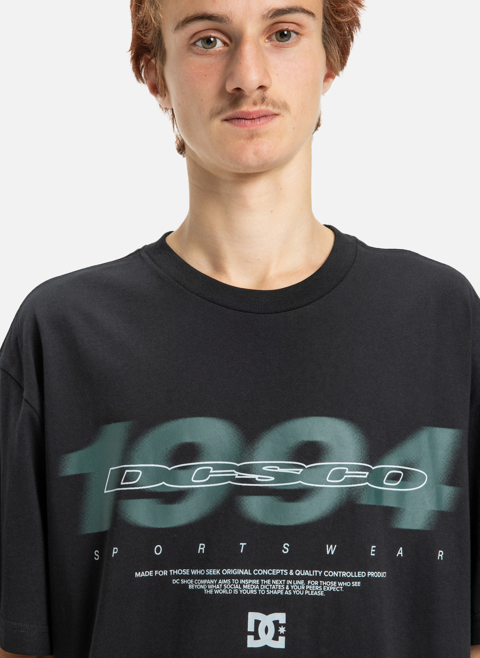 Tee-shirts T-shirt à manches courtes BLURRY YEARS. homme noir DC Shoes Tee-shirts T-shirt à manches courtes BLURRY YEARS. homme noir Noir