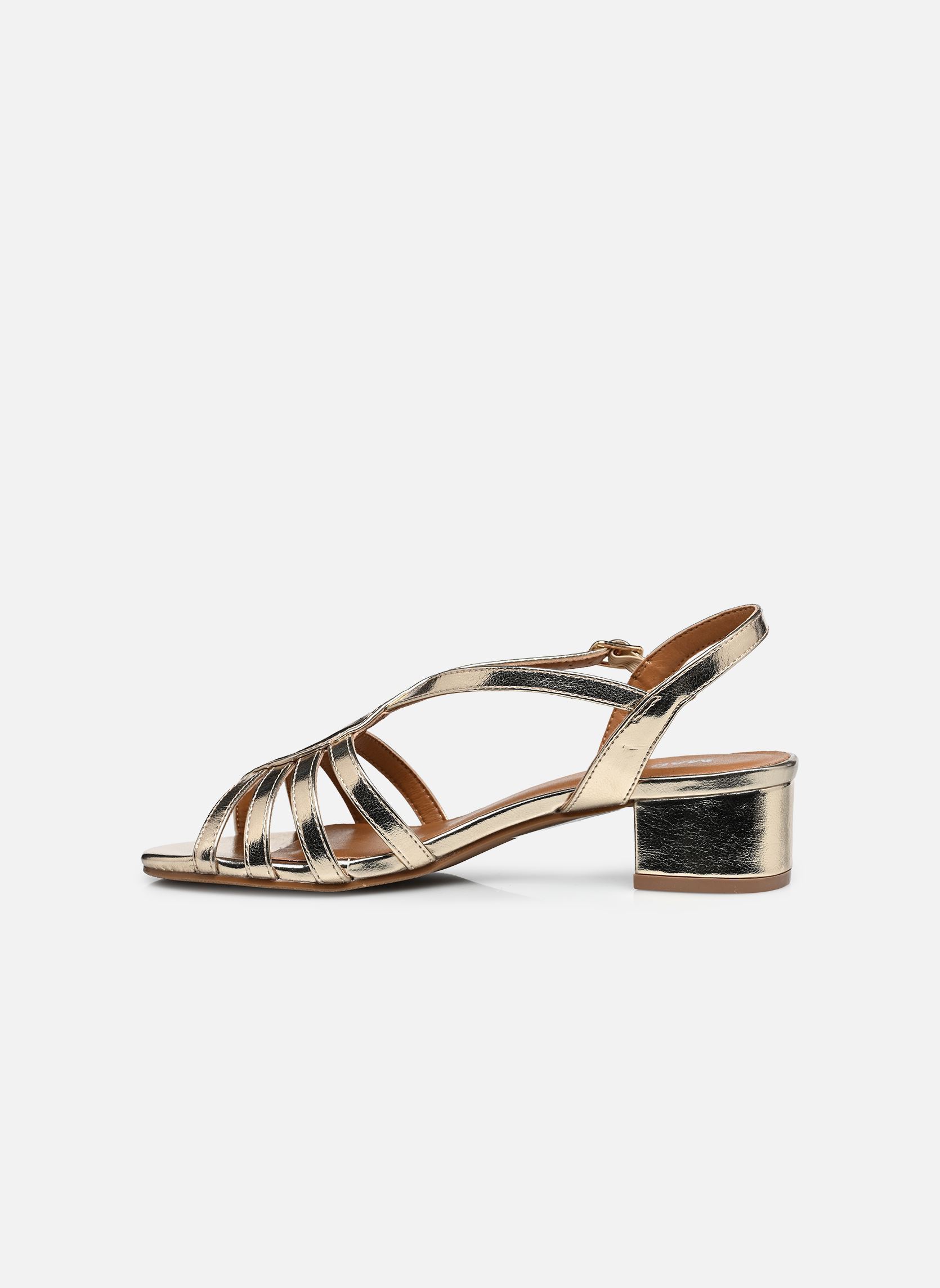 Sandali Sandales DIPON donna oro e bronzo MADE BY Sandali Sandales DIPON donna oro e bronzo DORÉ