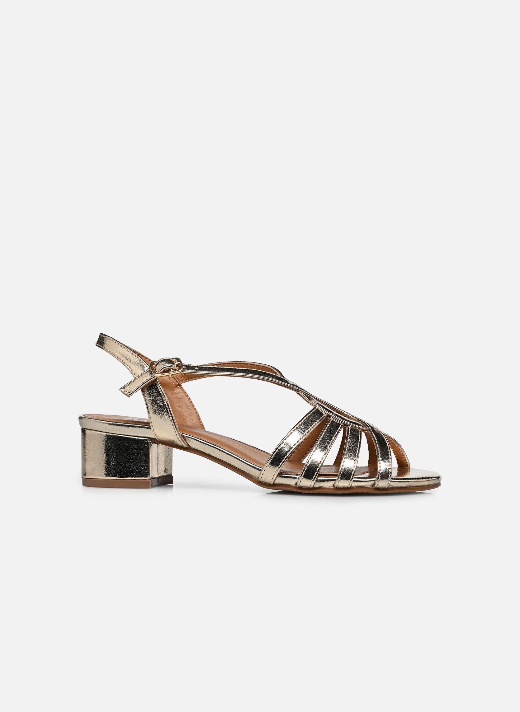 Sandali Sandales DIPON donna oro e bronzo MADE BY Sandali Sandales DIPON donna oro e bronzo DORÉ