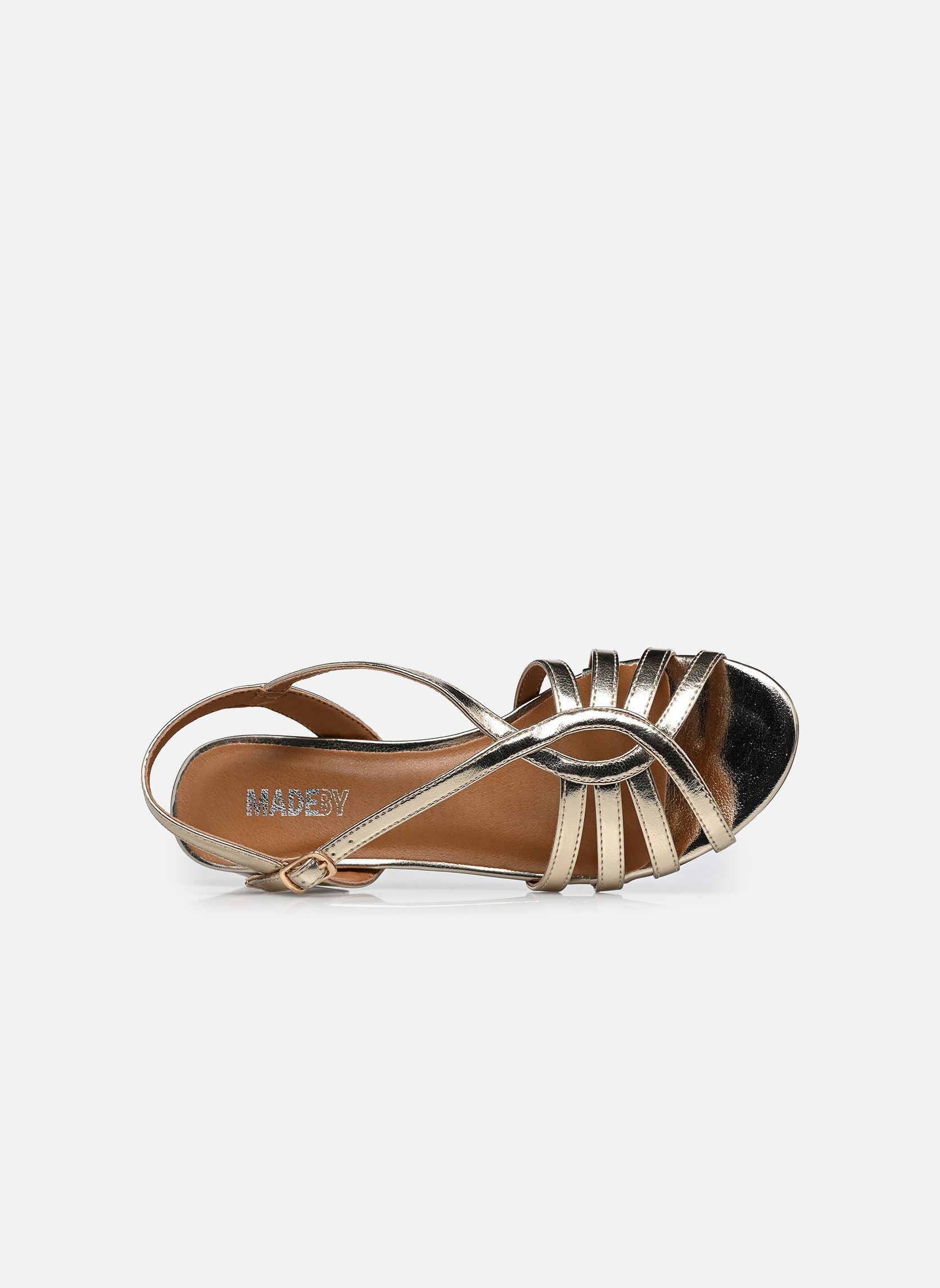 Sandali Sandales DIPON donna oro e bronzo MADE BY Sandali Sandales DIPON donna oro e bronzo DORÉ