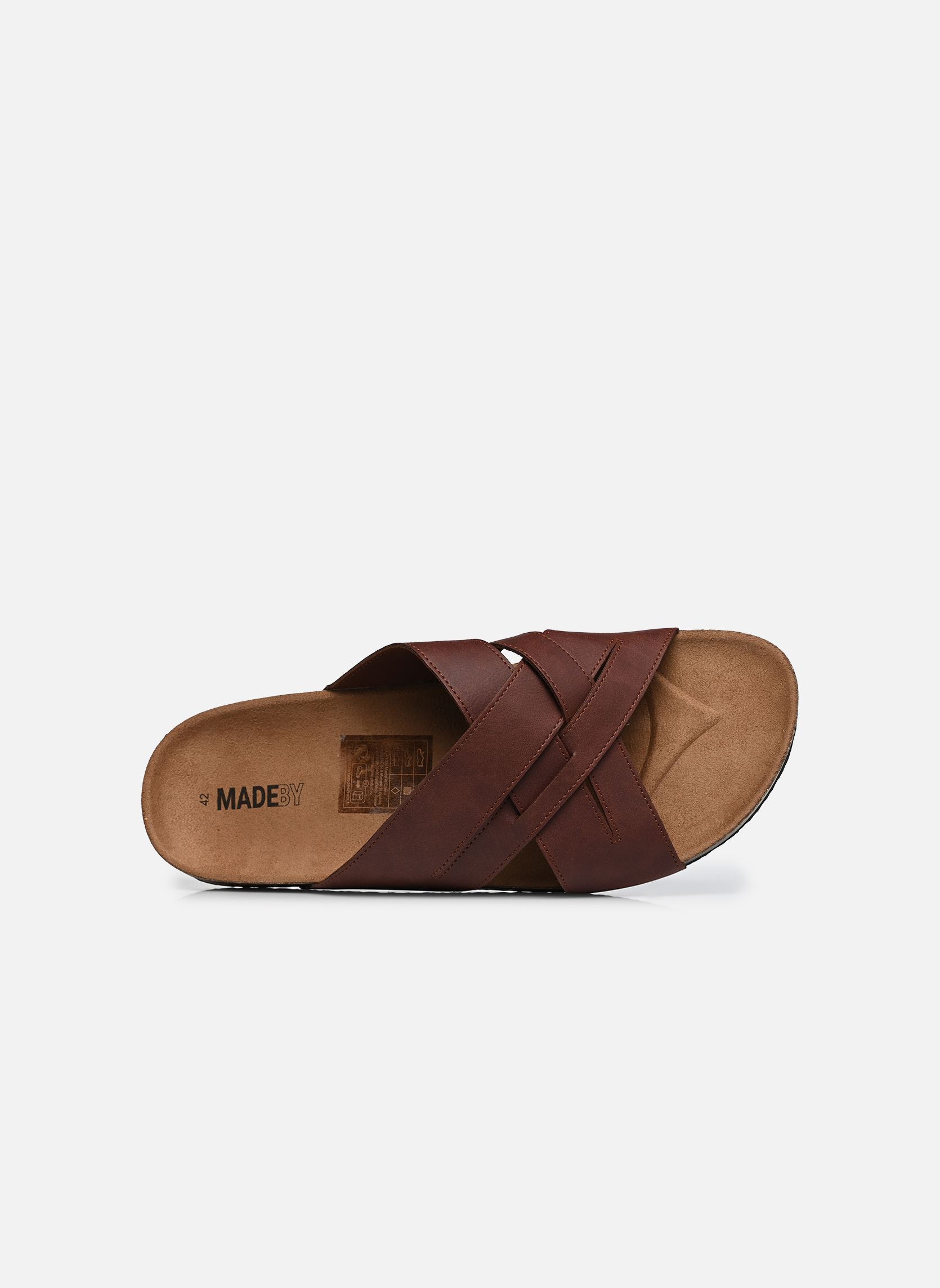 Mules Mule GOLGAMERH homme marron MADE BY Mules Mule GOLGAMERH homme marron marron
