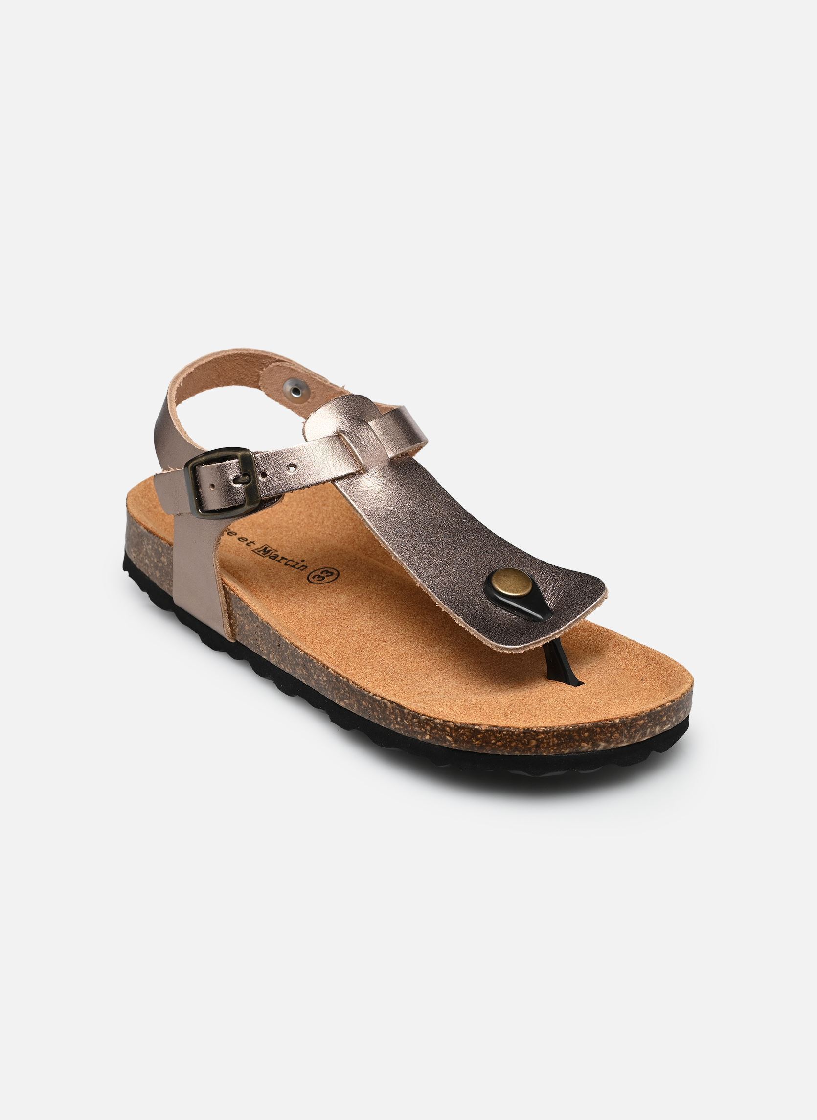 Sandales BOTONI fille or et bronze Rose et Martin Sandales BOTONI fille or et bronze Bronze Cava
