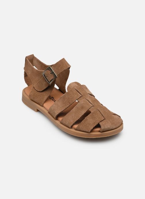 Rose et Martin Sandales BALERIA fille marron