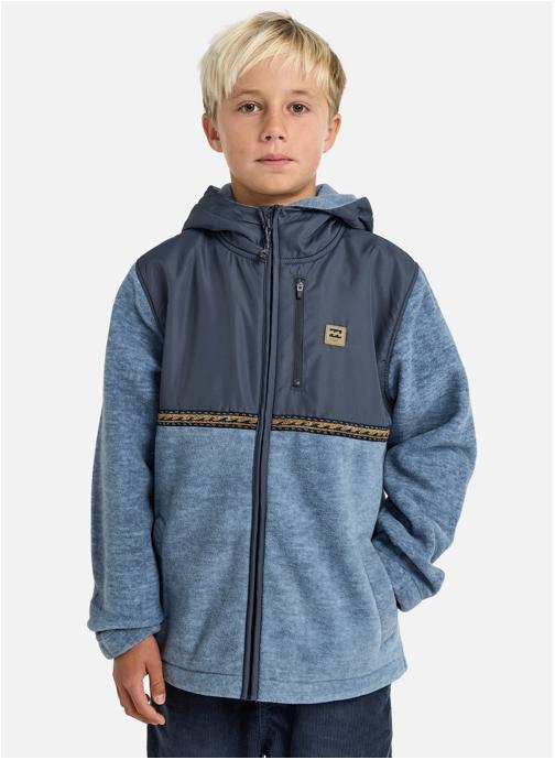 Billabong Vestes polaires Boundary Lite Zip garçon bleu