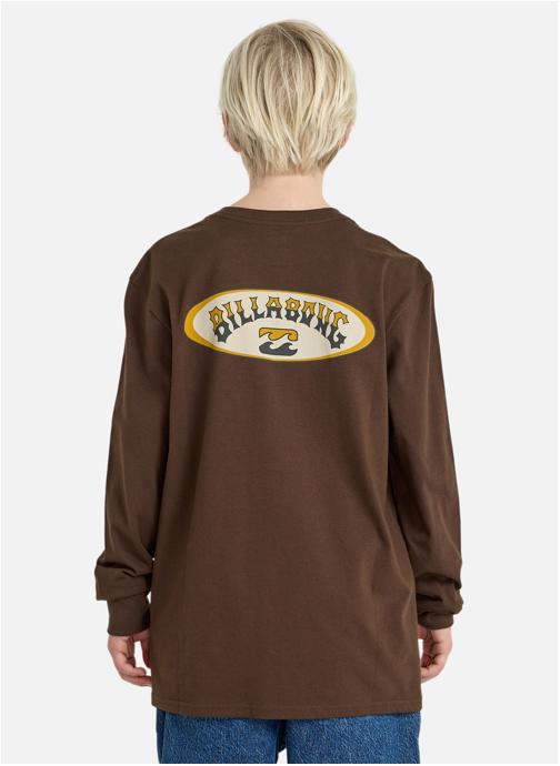Billabong Tee-shirts Orbit Arch garçon marron
