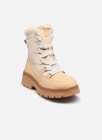 Bottines fourrées THELMA femme beige Kimberfeel Bottines fourrées THELMA femme beige Creme