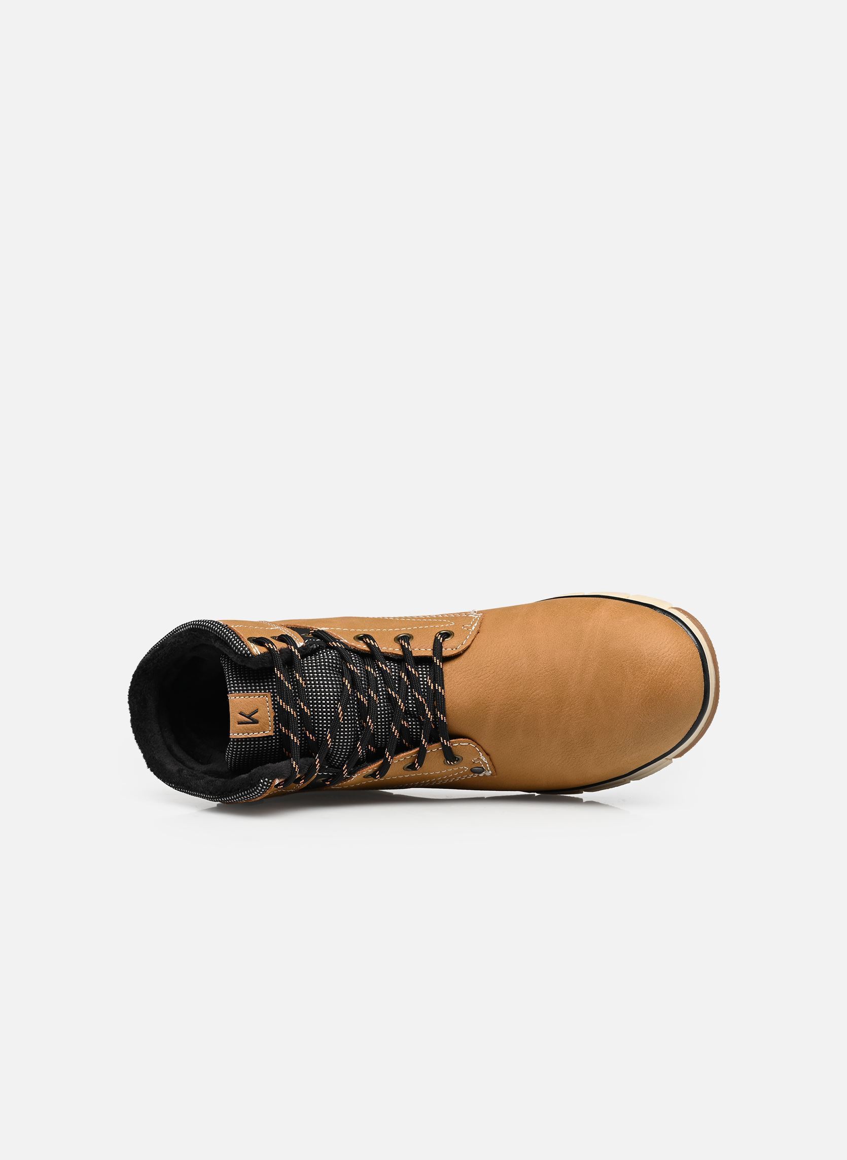 Geschnürte Stiefeletten YOHANN herren braun Kimberfeel Geschnürte Stiefeletten YOHANN herren braun Camel