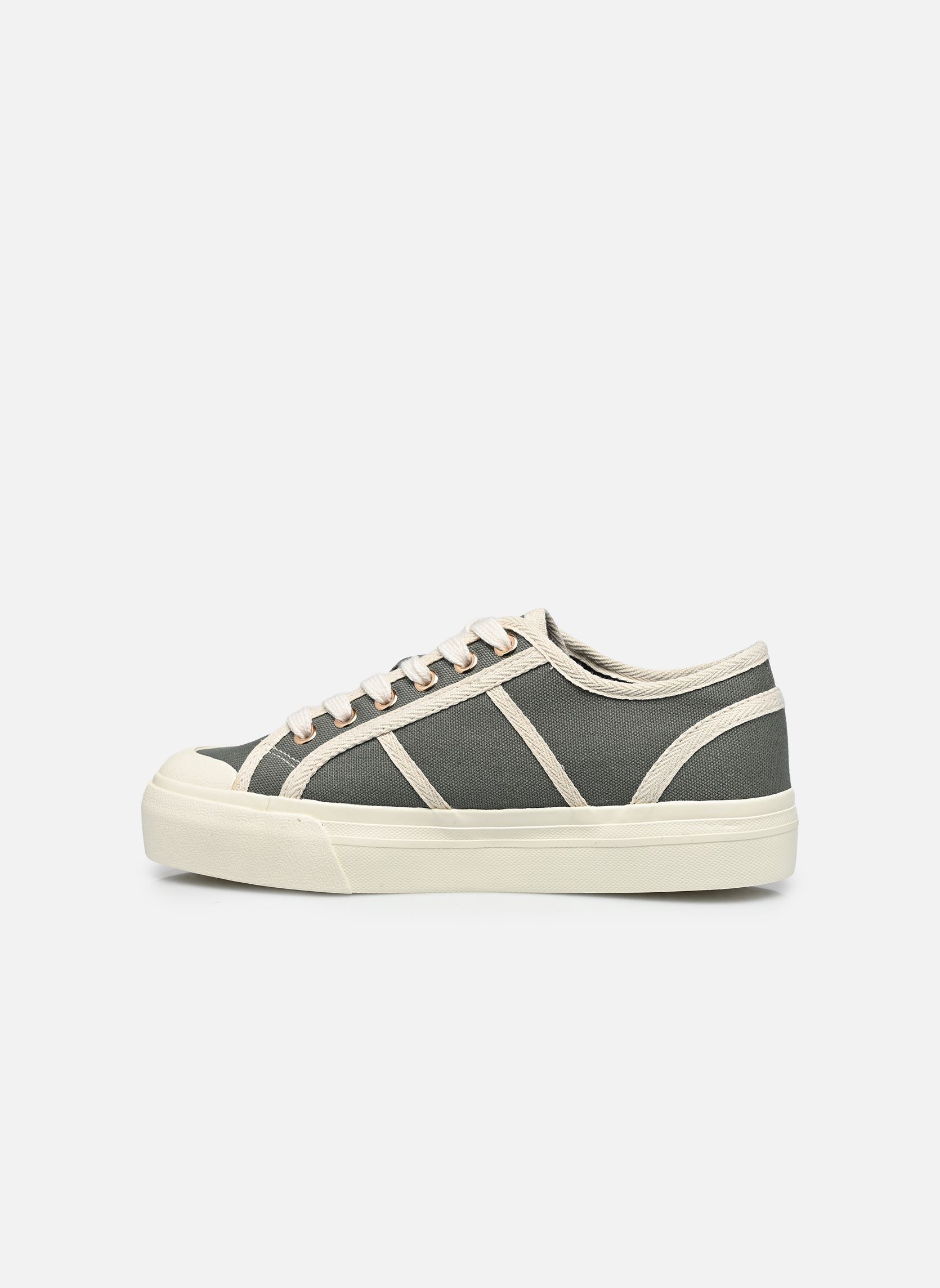 Leinen-Sneaker Baskets THEDOBATENNIS damen grau MADE BY Leinen-Sneaker Baskets THEDOBATENNIS damen grau GRIS