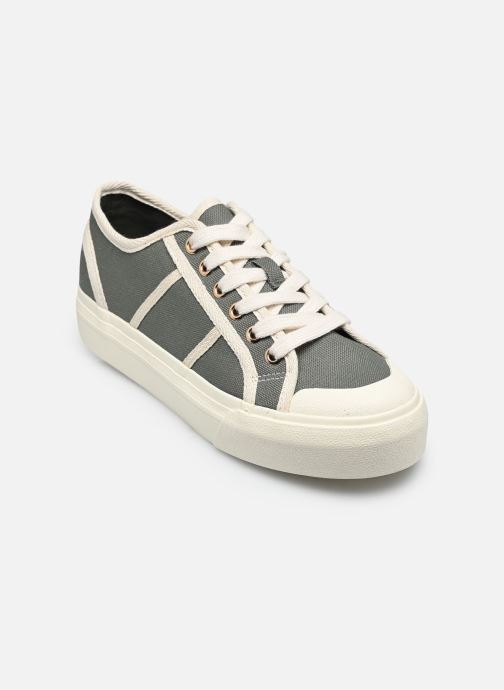 MADE BY Baskets toile Baskets THEDOBATENNIS femme gris