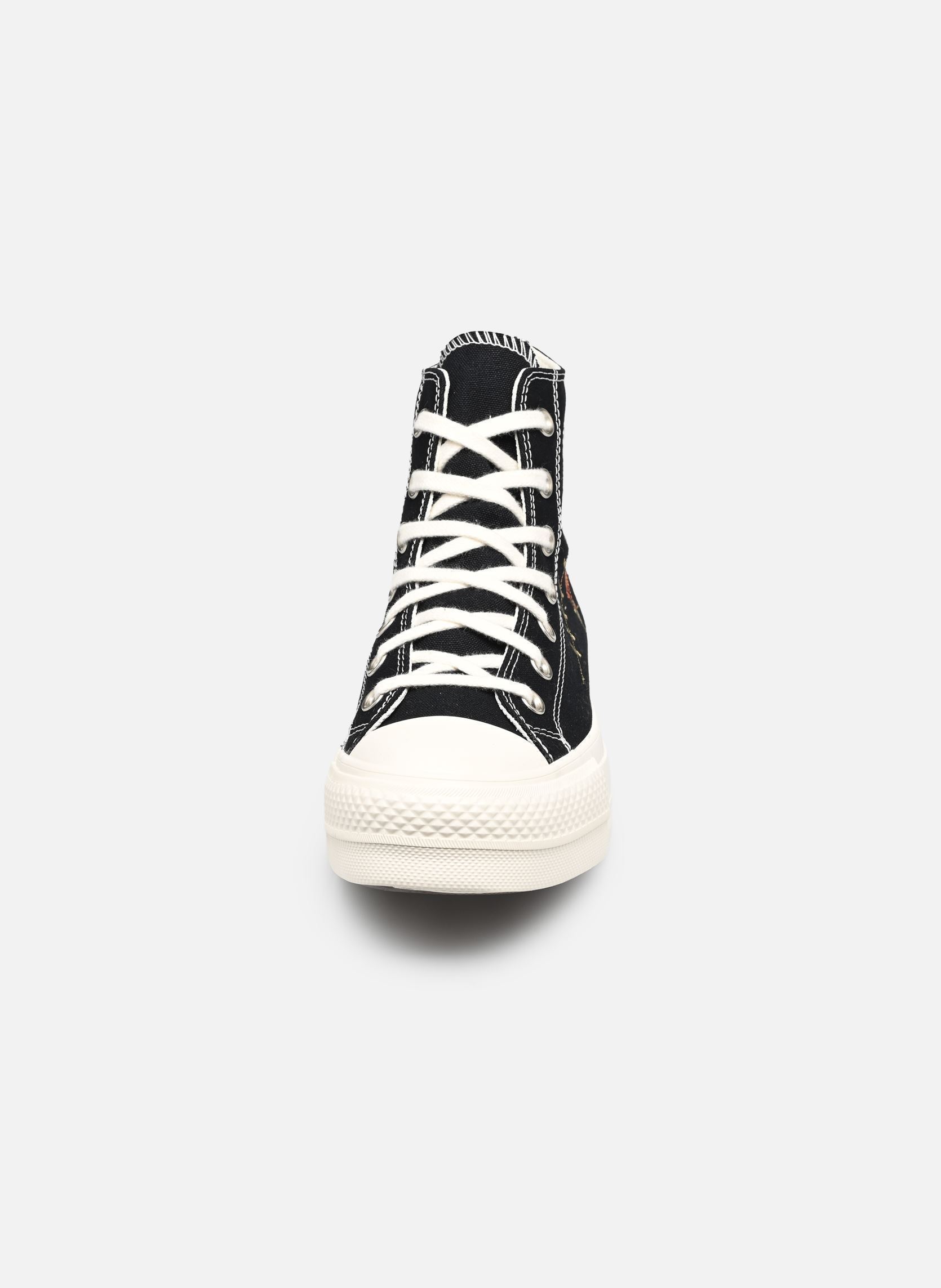 Baskets toile Chuck Taylor All Star Lift Platform Ench femme noir Converse Baskets toile Chuck Taylor All Star Lift Platform Ench femme noir BLACK/BLACK/EGRET