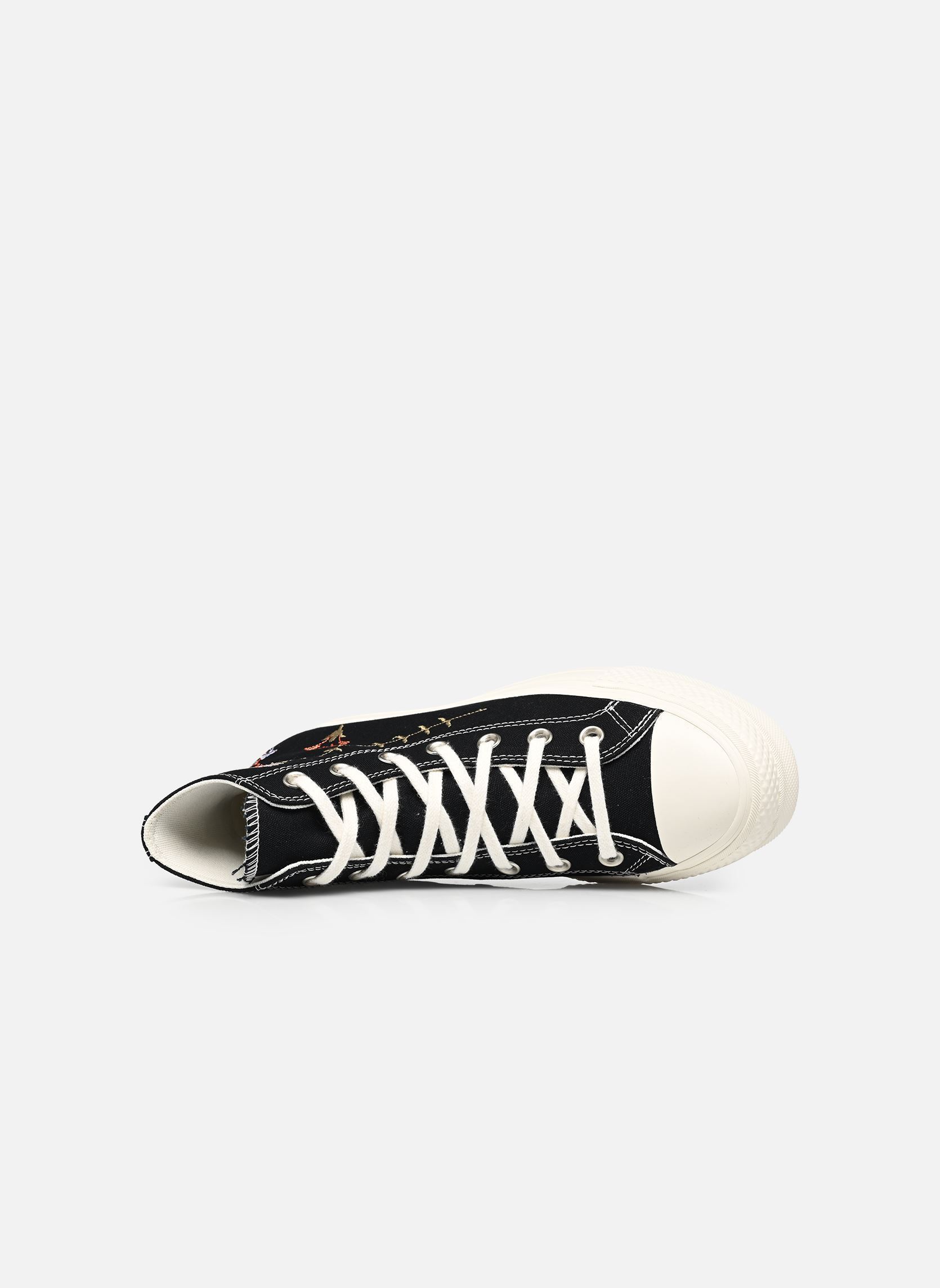 Baskets toile Chuck Taylor All Star Lift Platform Ench femme noir Converse Baskets toile Chuck Taylor All Star Lift Platform Ench femme noir BLACK/BLACK/EGRET