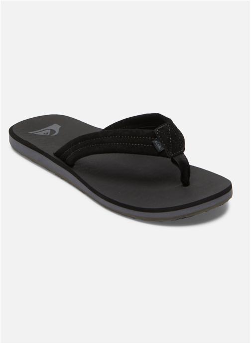 Quiksilver Tongs Carver Suede Core homme noir