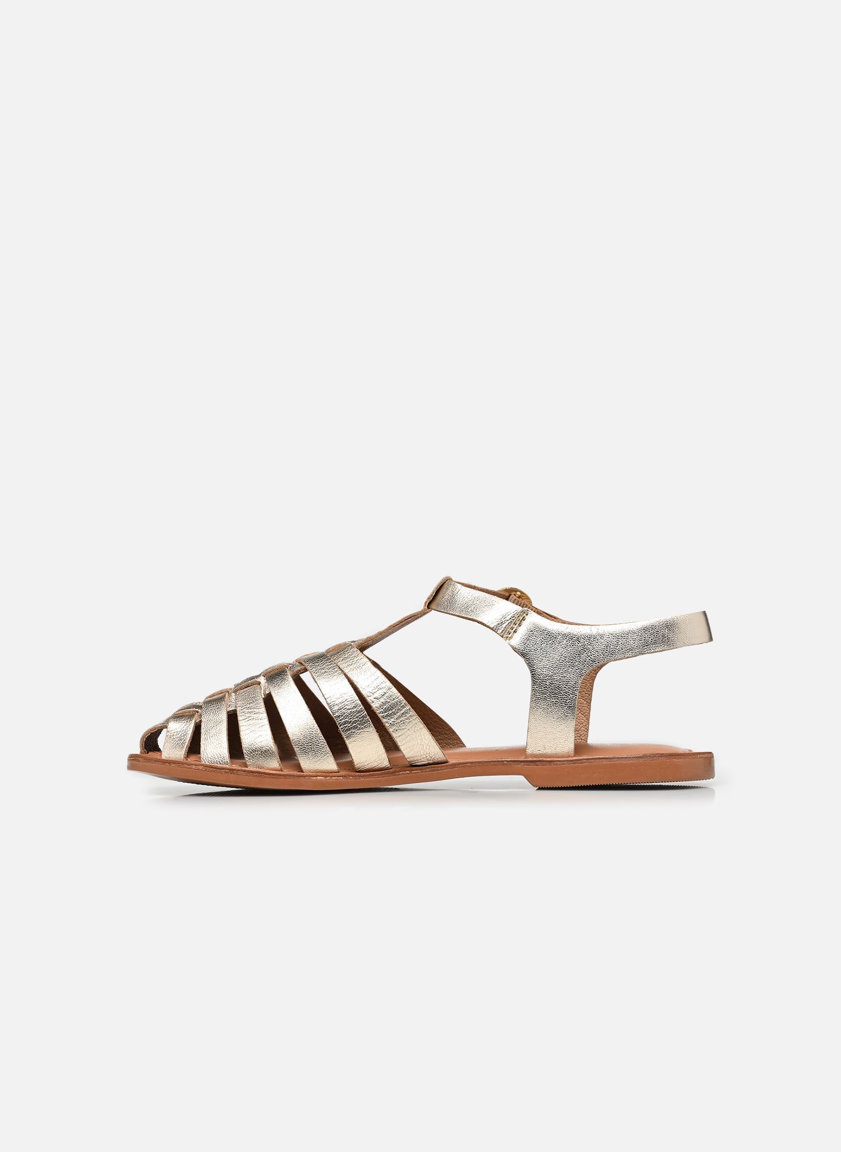 Sandalen Sandale KISNAK dames goud en brons MADE BY Sandalen Sandale KISNAK dames goud en brons Doré