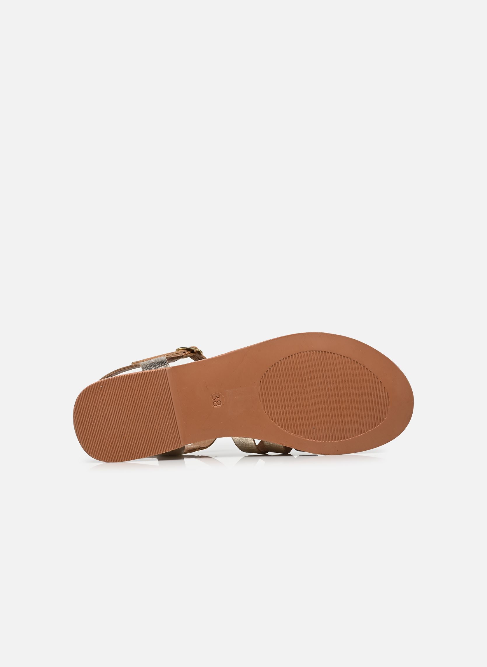 Sandalen Sandale KISNAK dames goud en brons MADE BY Sandalen Sandale KISNAK dames goud en brons Doré
