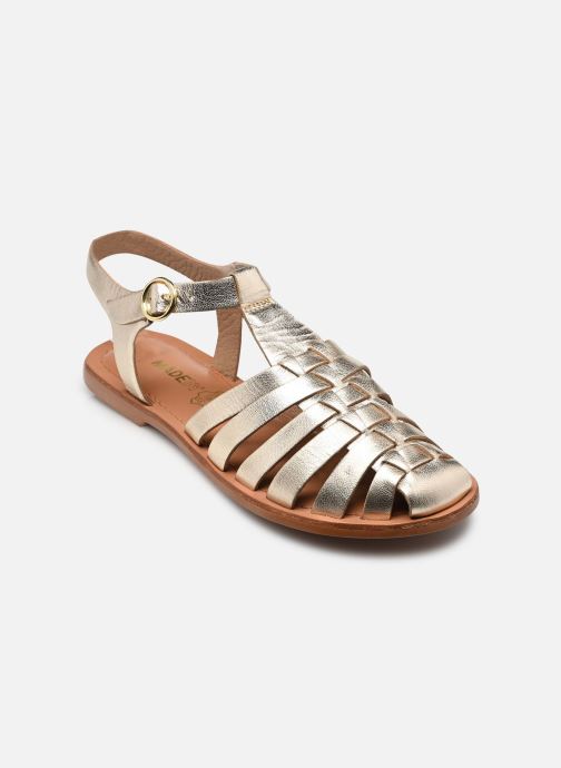 MADE BY Sandalen Sandale KISNAK dames goud en brons