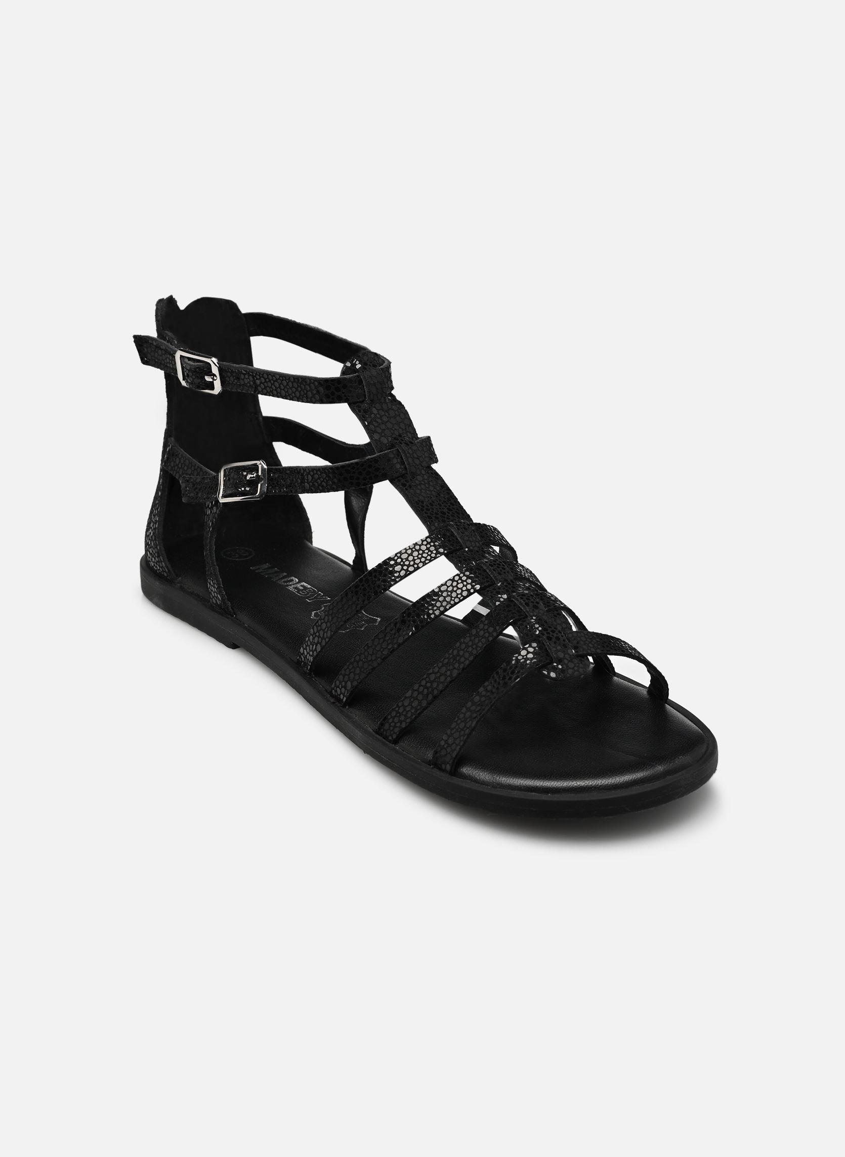 Sandalen Sandale KALEOD damen schwarz MADE BY Sandalen Sandale KALEOD damen schwarz Noir