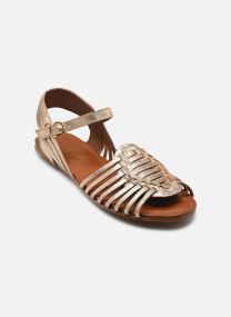 Sandales Sandale femme KSANCUIR femme or et bronze