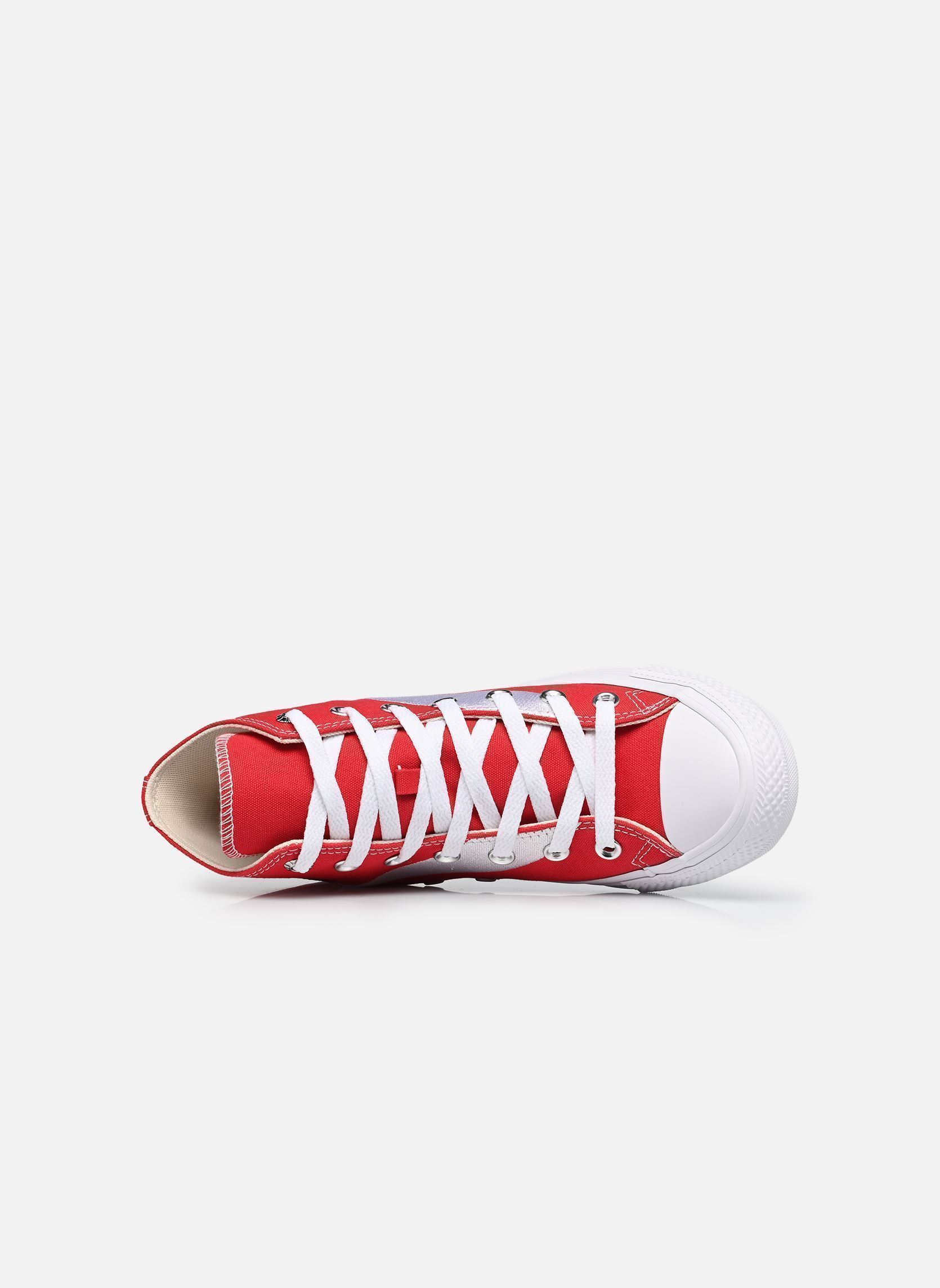 Leinen-Sneaker Chuck Taylor All Star Coca Cola Hi rot Converse Leinen-Sneaker Chuck Taylor All Star Coca Cola Hi rot RACING RED/WHITE/WHITE