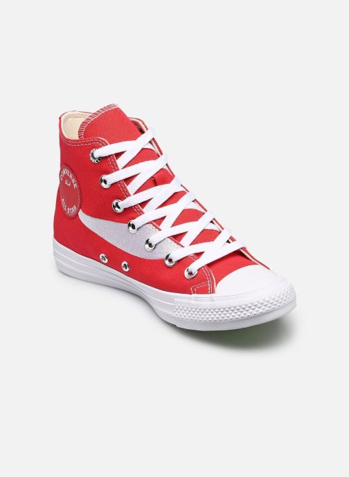 Converse Baskets toile Chuck Taylor All Star Coca Cola Hi femme rouge