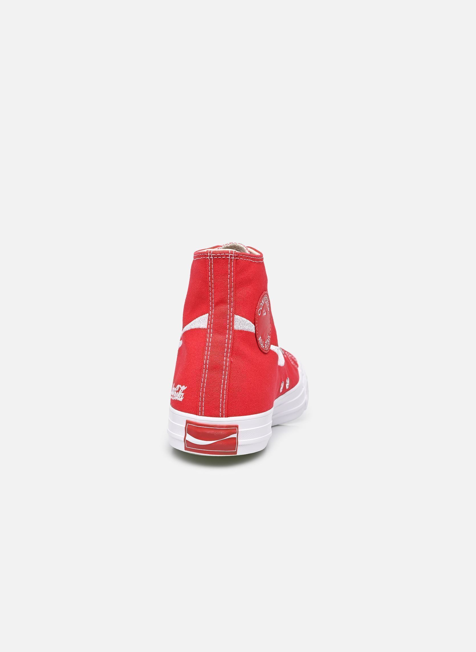 Baskets toile Chuck Taylor All Star Coca Cola Hi M homme rouge Converse Baskets toile Chuck Taylor All Star Coca Cola Hi M homme rouge RACING RED/WHITE/WHITE