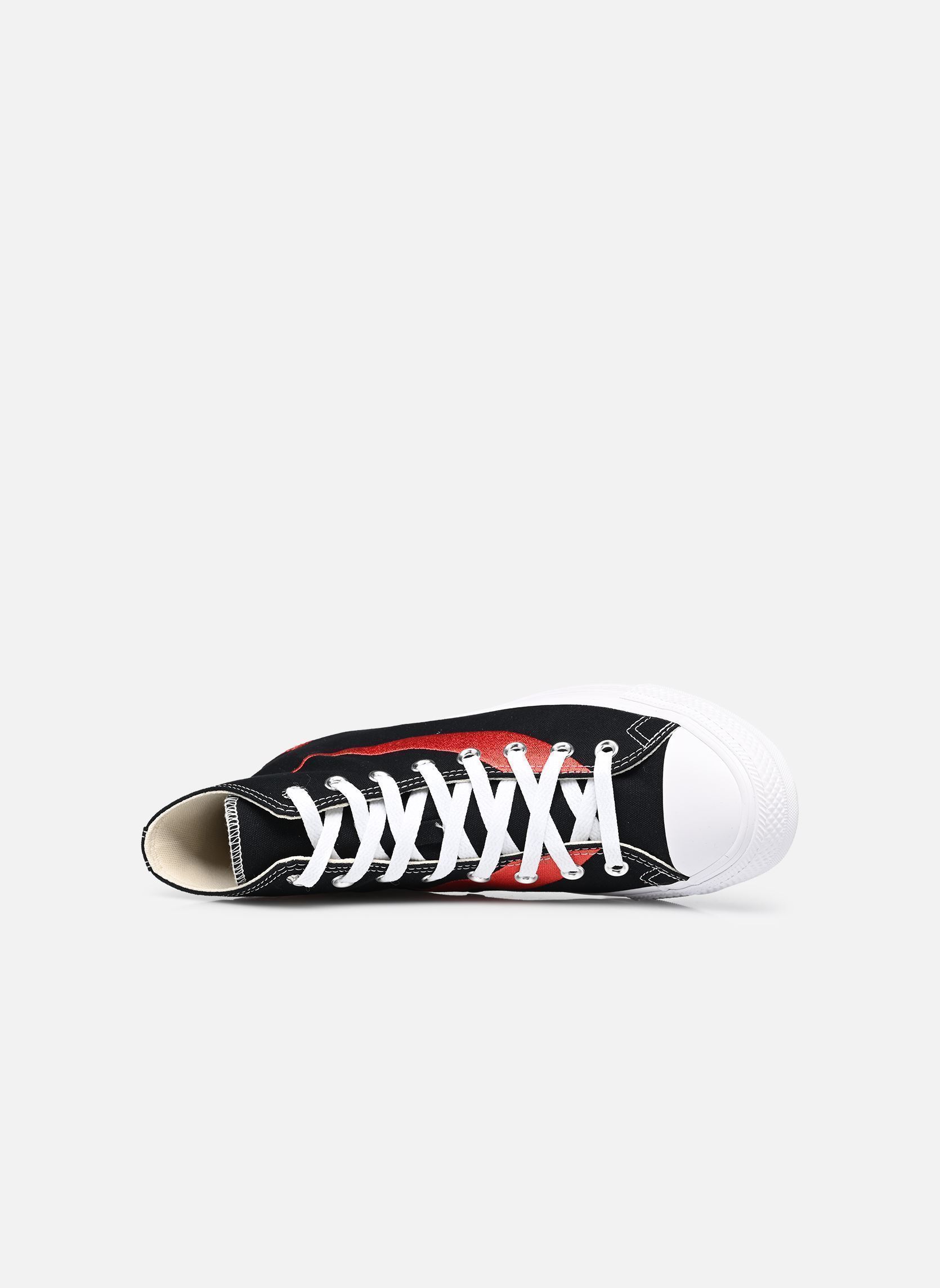Baskets toile Chuck Taylor All Star Coca Cola Hi M homme noir Converse Baskets toile Chuck Taylor All Star Coca Cola Hi M homme noir BLACK/RACING RED/WHITE