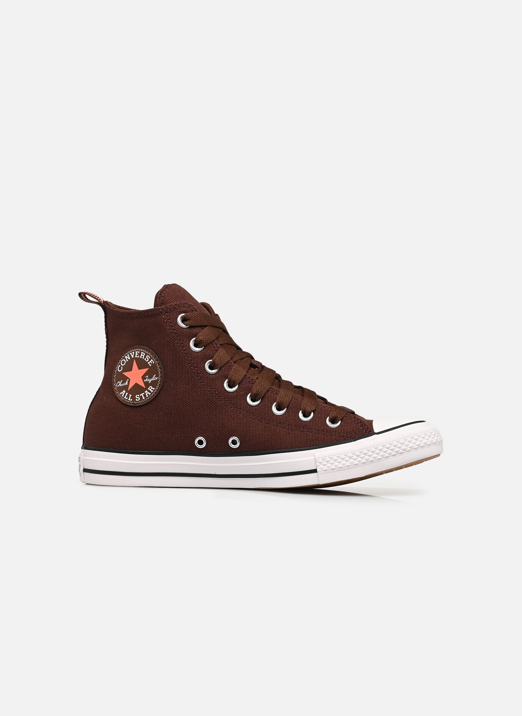 Leinen-Sneaker Chuck Taylor All Star Heavy Canvas Hi M herren braun Converse Leinen-Sneaker Chuck Taylor All Star Heavy Canvas Hi M herren braun TOTALLY FUDGED/FIRE DRILL/WHIT