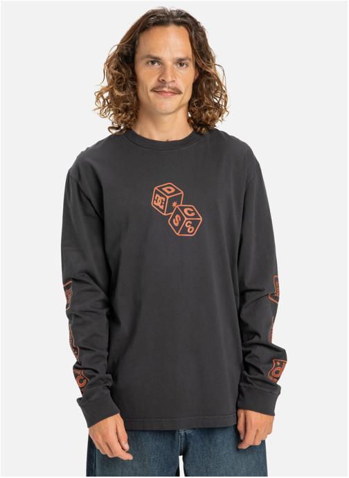 DC Shoes Tee-shirts Hi Rolling Hls homme noir