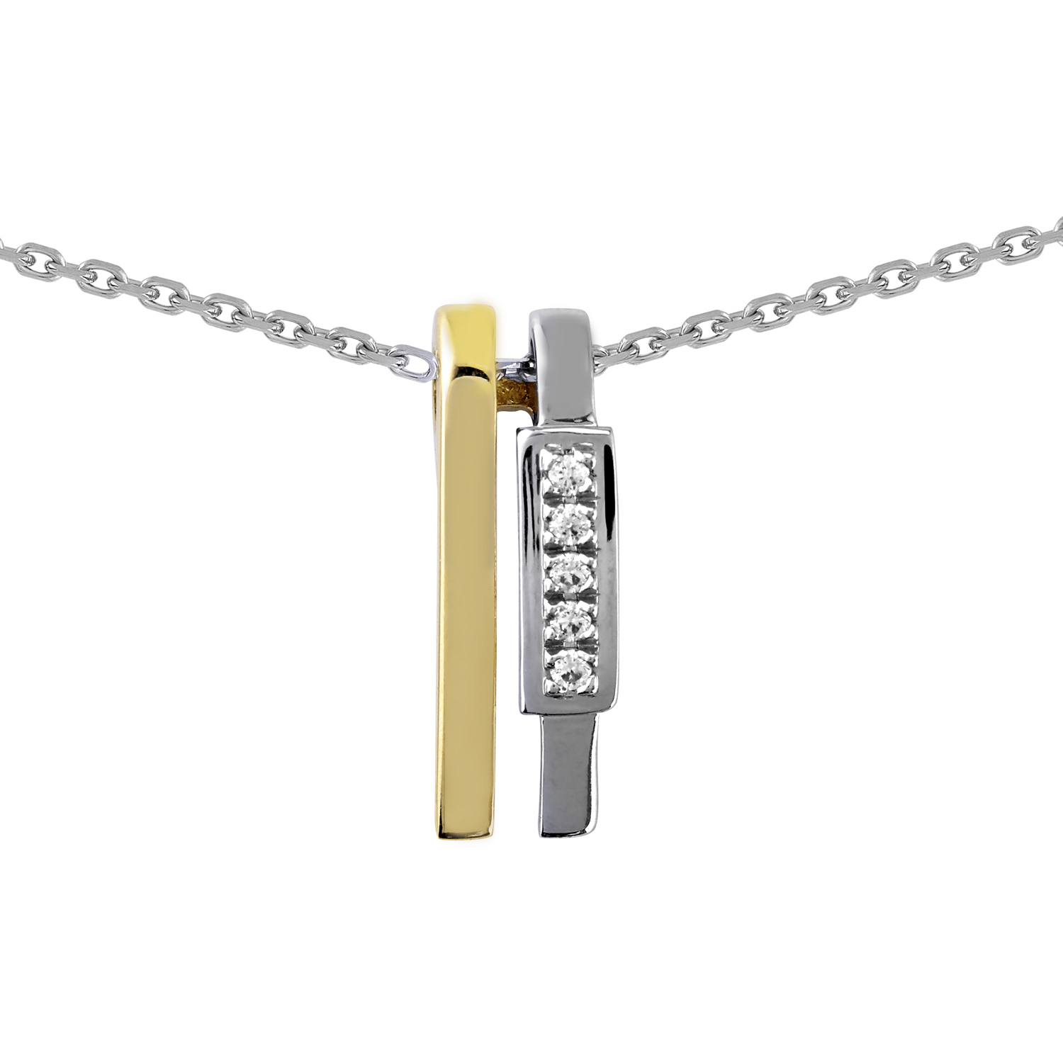 Bracelet Or 18 Carats Jaune Et Blanc Avec Diamants 1.30 Ct Et Rubis - Occasion Très Bon état