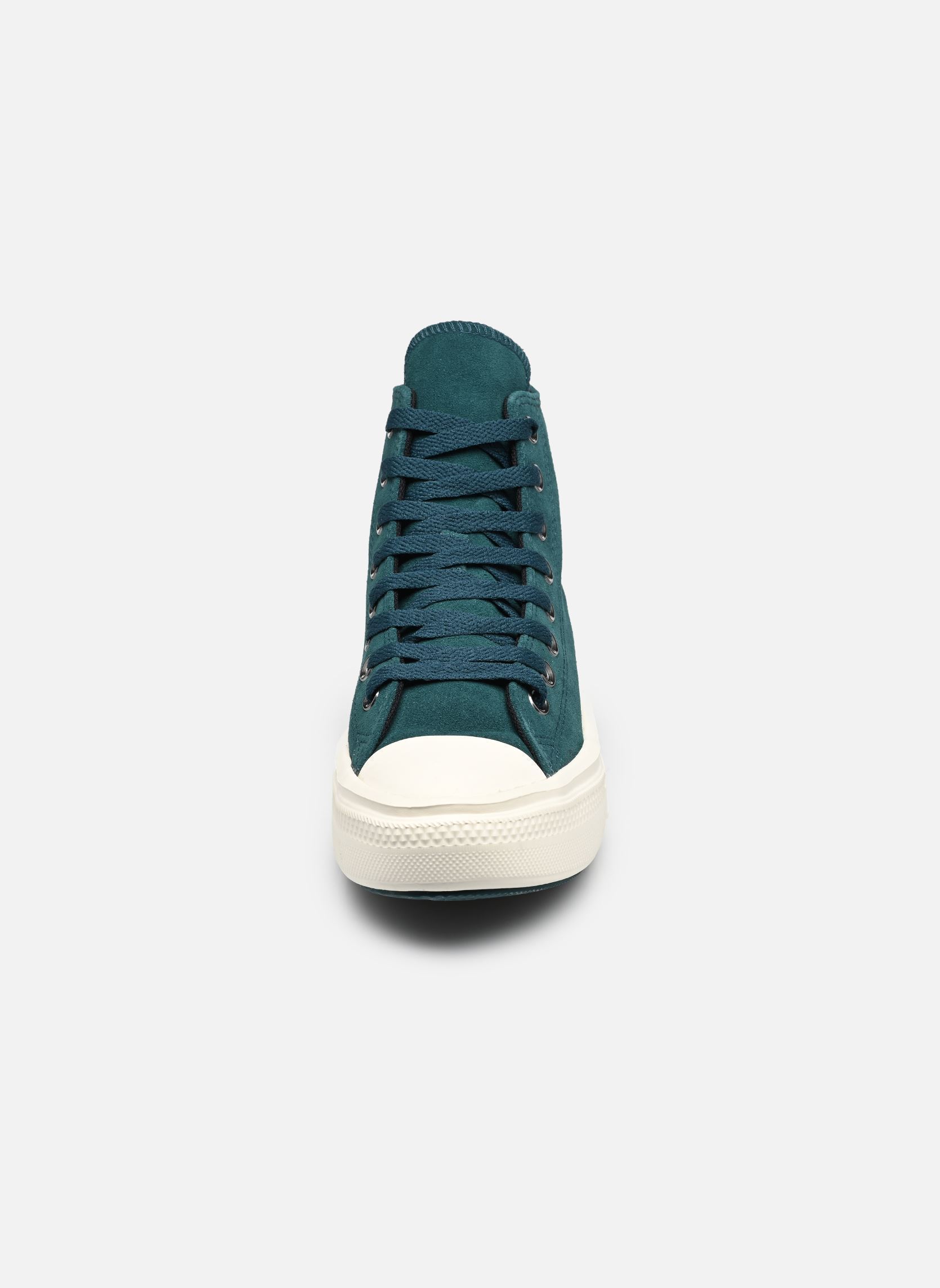 Baskets montantes Chuck Taylor All Star Move Platform Sued femme vert Converse Baskets montantes Chuck Taylor All Star Move Platform Sued femme vert DARKLY JADED/EGRET/BLACK