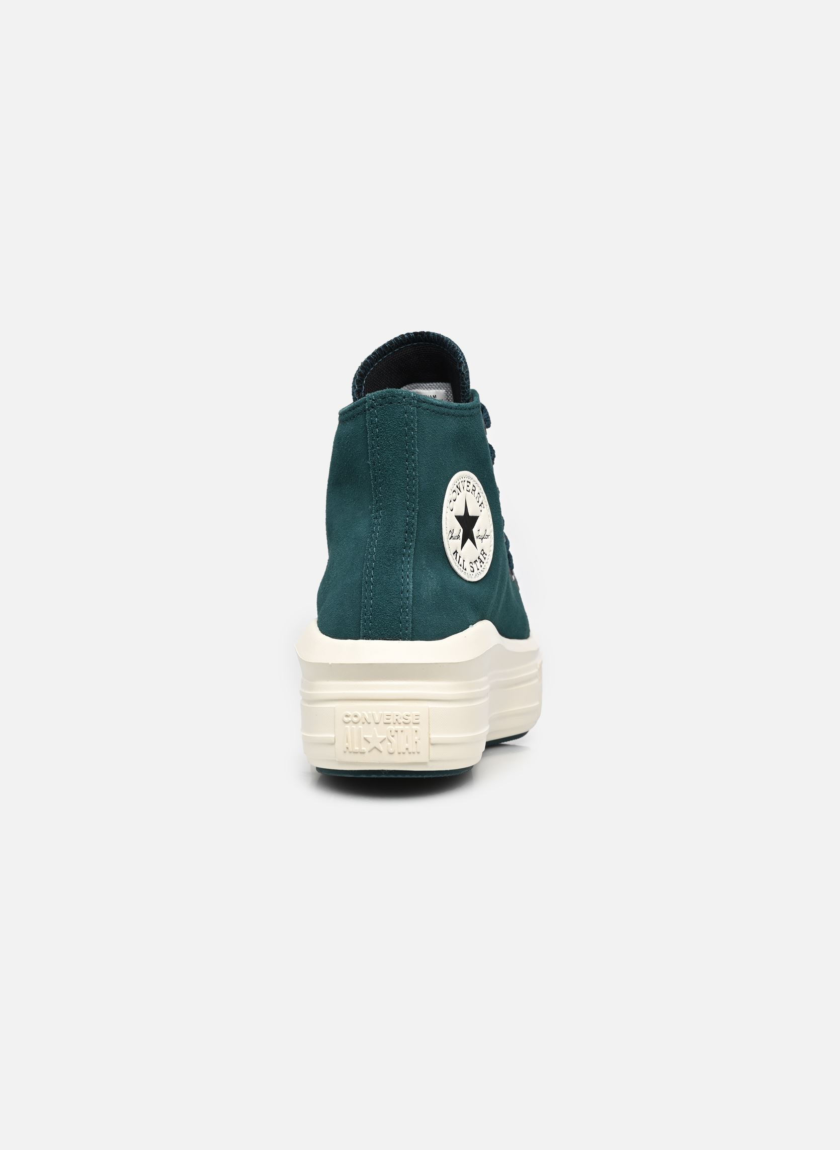 Baskets montantes Chuck Taylor All Star Move Platform Sued femme vert Converse Baskets montantes Chuck Taylor All Star Move Platform Sued femme vert DARKLY JADED/EGRET/BLACK