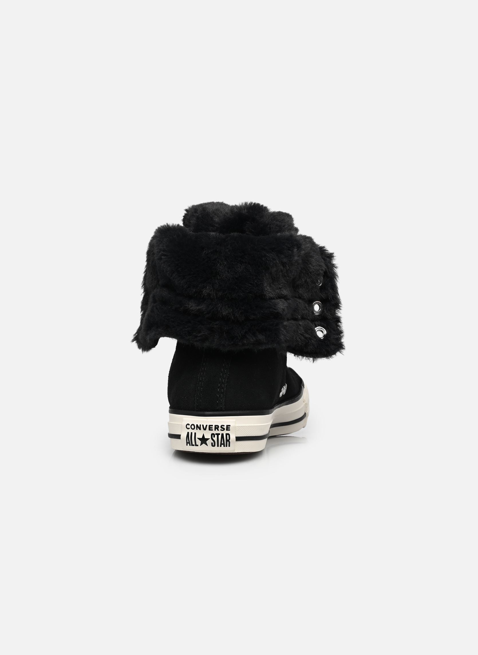Baskets montantes Chuck Taylor All Star Fold-Over X-Hi Fau femme noir Converse Baskets montantes Chuck Taylor All Star Fold-Over X-Hi Fau femme noir BLACK/BLACK/EGRET