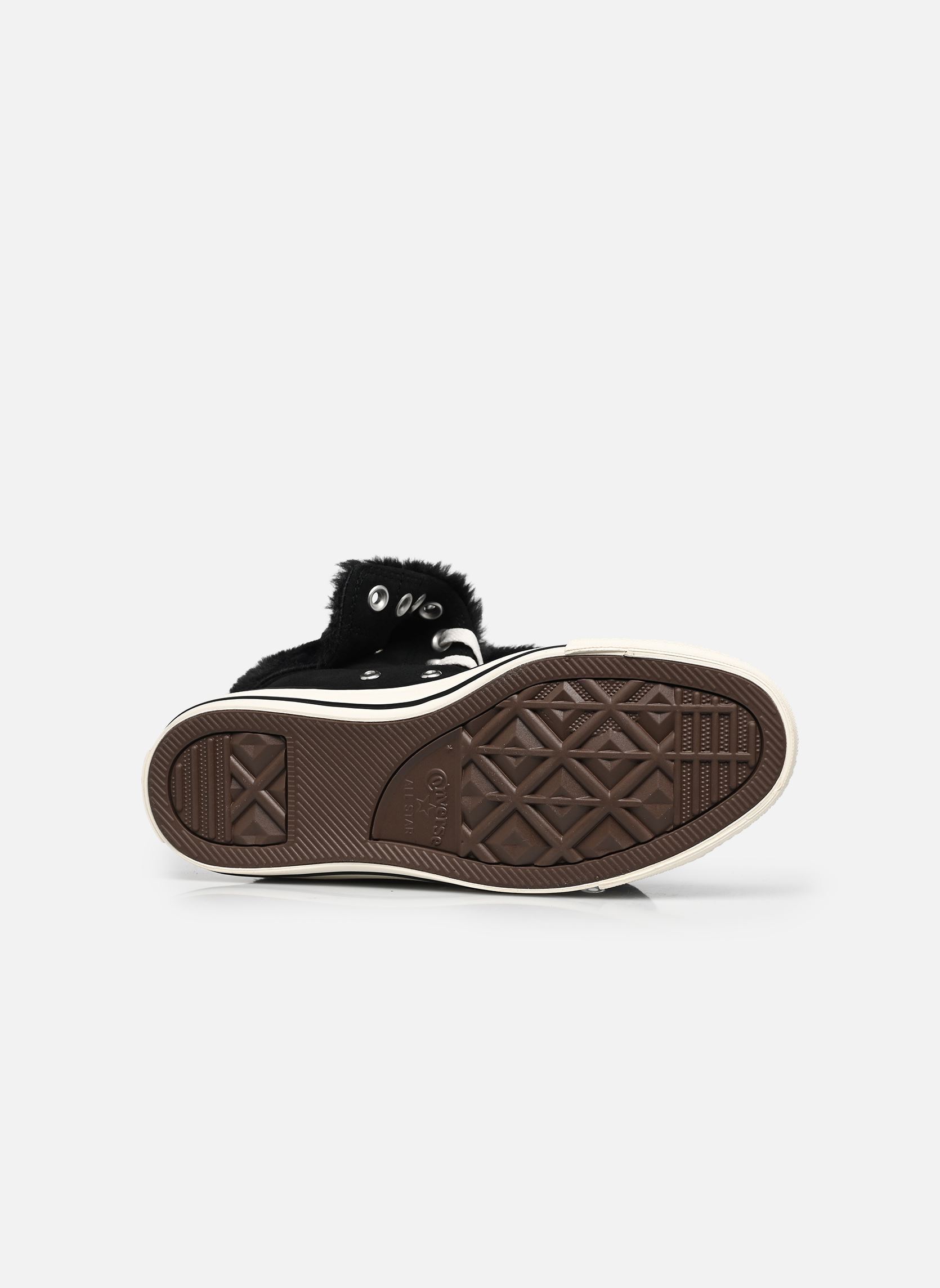 Baskets montantes Chuck Taylor All Star Fold-Over X-Hi Fau femme noir Converse Baskets montantes Chuck Taylor All Star Fold-Over X-Hi Fau femme noir BLACK/BLACK/EGRET