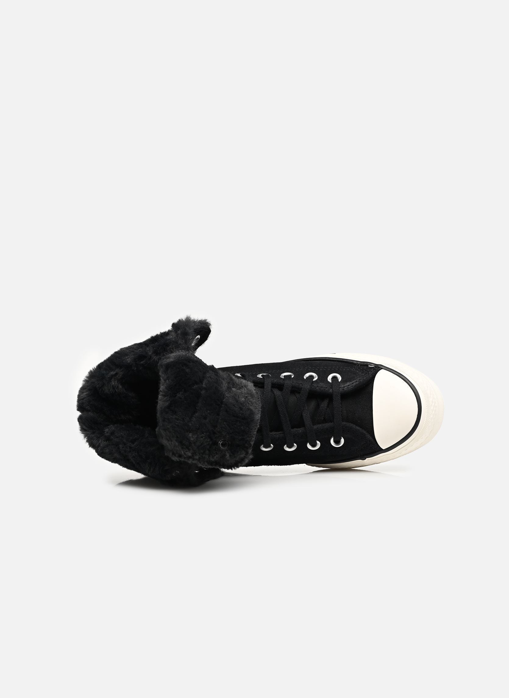 Baskets montantes Chuck Taylor All Star Fold-Over Lift Pla femme noir Converse Baskets montantes Chuck Taylor All Star Fold-Over Lift Pla femme noir BLACK/BLACK