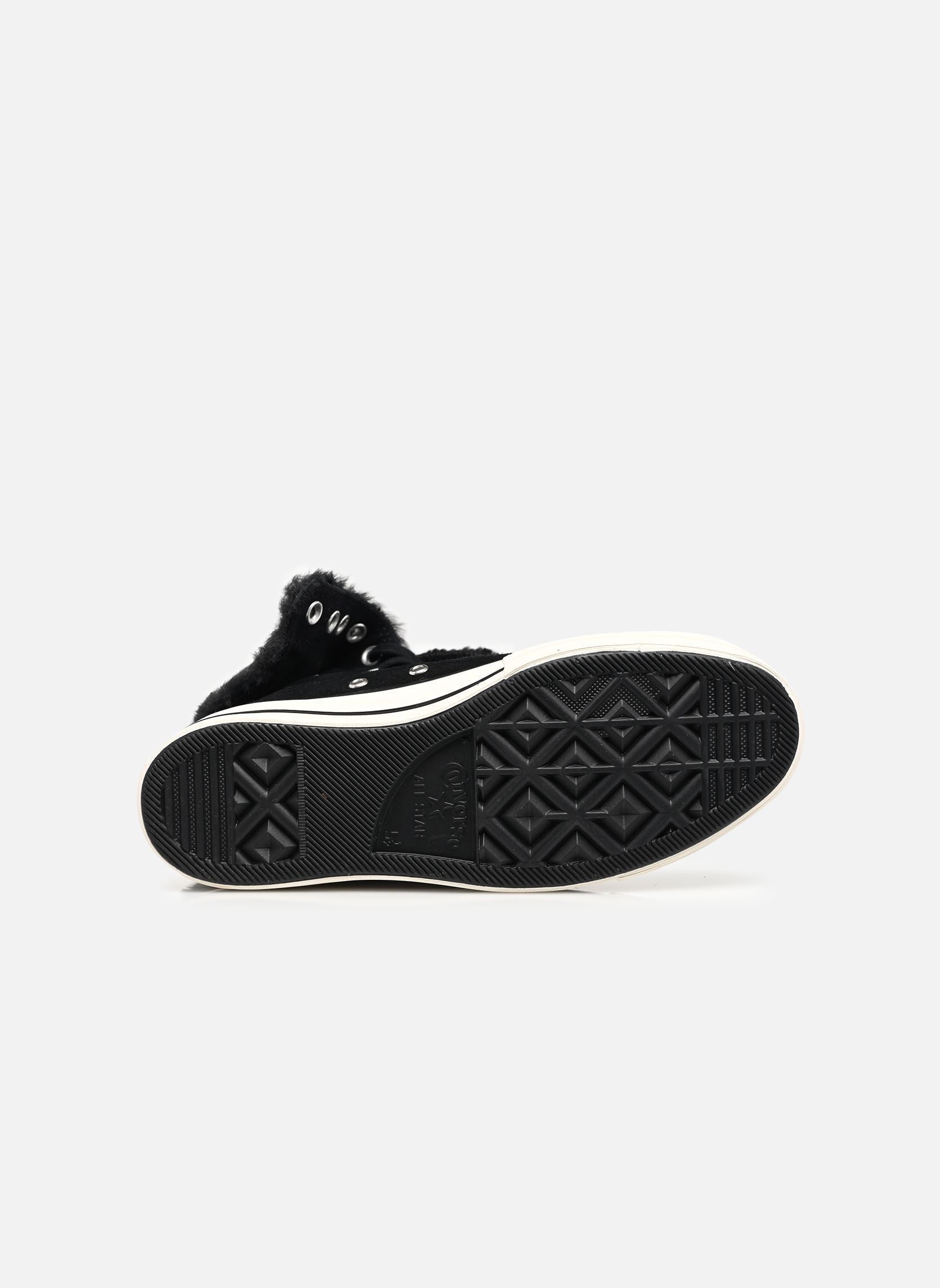 Baskets montantes Chuck Taylor All Star Fold-Over Lift Pla femme noir Converse Baskets montantes Chuck Taylor All Star Fold-Over Lift Pla femme noir BLACK/BLACK