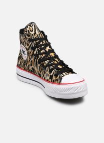 Baskets toile Chuck Taylor All Star Lift Platform Leop femme multicolore