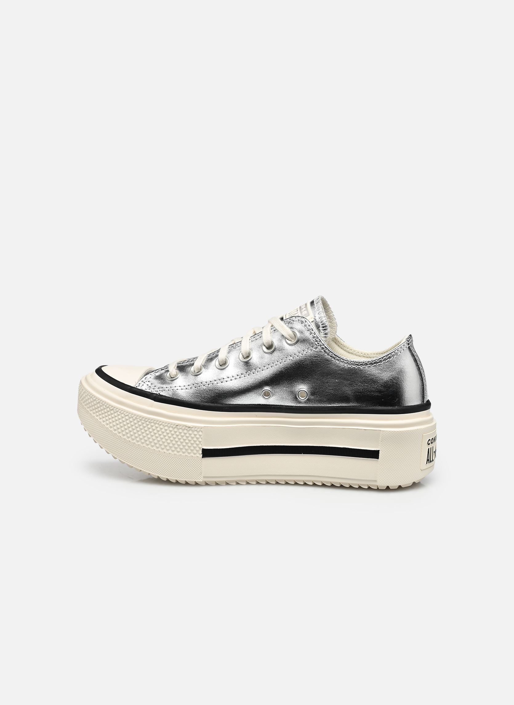 Sneaker Chuck Taylor All Star Lift Double Stack damen silber Converse Sneaker Chuck Taylor All Star Lift Double Stack damen silber SILVER/EGRET