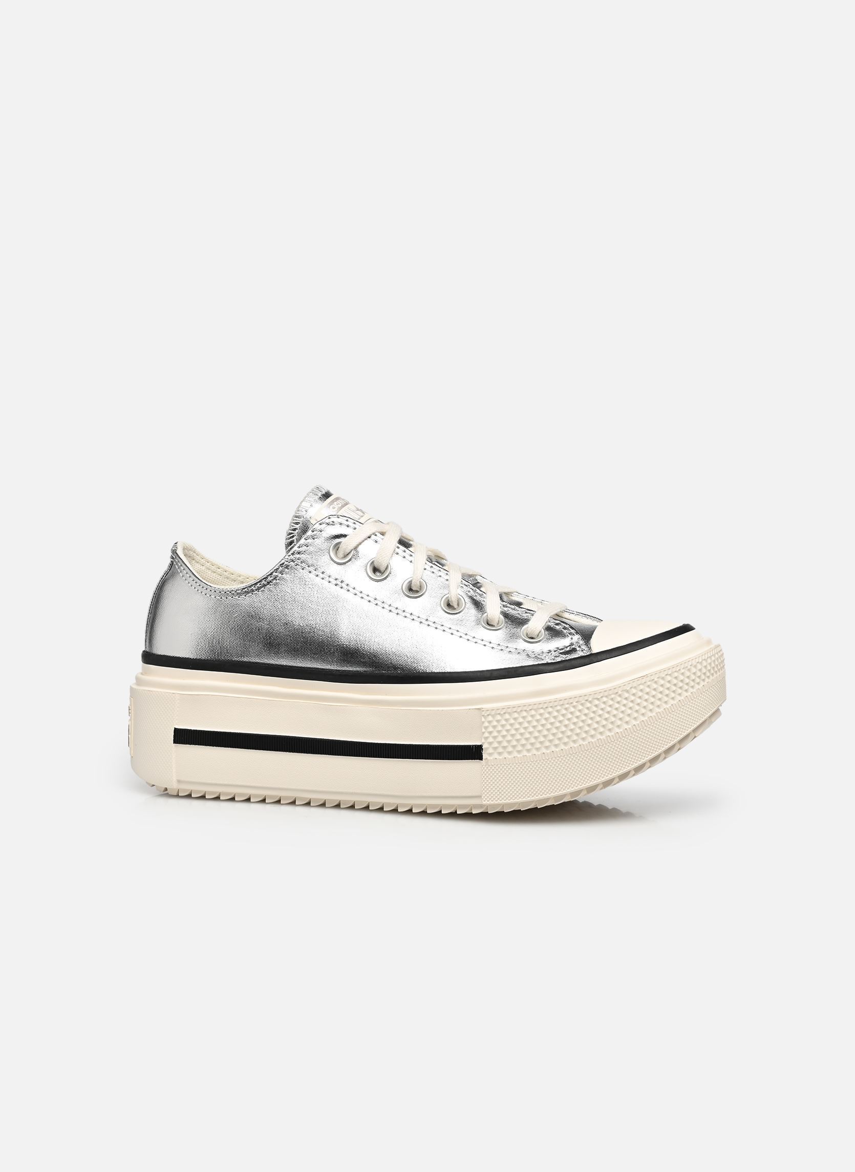 Sneaker Chuck Taylor All Star Lift Double Stack damen silber Converse Sneaker Chuck Taylor All Star Lift Double Stack damen silber SILVER/EGRET