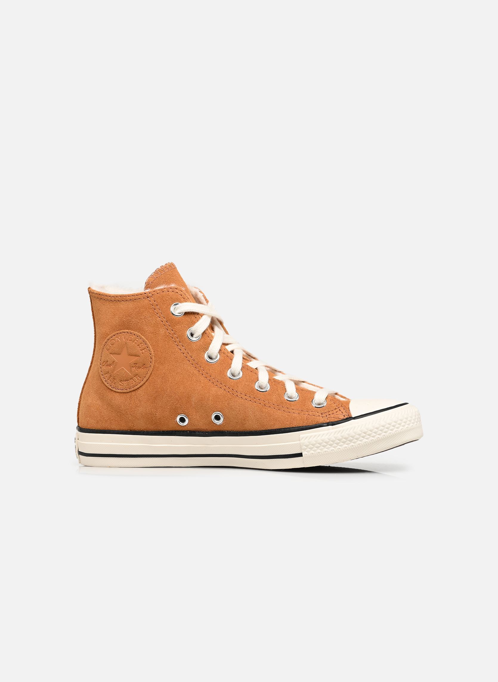 Hoge sneakers Chuck Taylor All Star Hi Winter W dames bruin Converse Hoge sneakers Chuck Taylor All Star Hi Winter W dames bruin GINGERSNAP/EGRET/EGRET