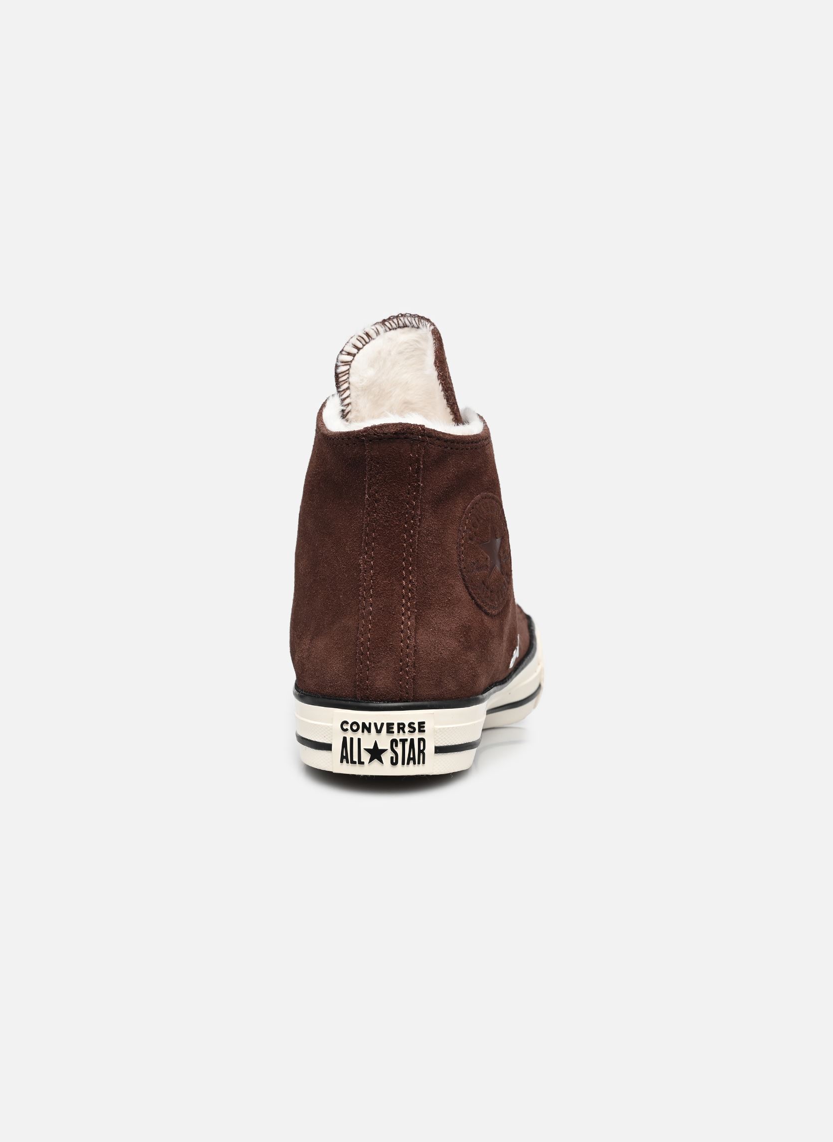 Hoge sneakers Chuck Taylor All Star Hi Winter W dames bruin Converse Hoge sneakers Chuck Taylor All Star Hi Winter W dames bruin TOTALLY FUDGED/EGRET/BLACK